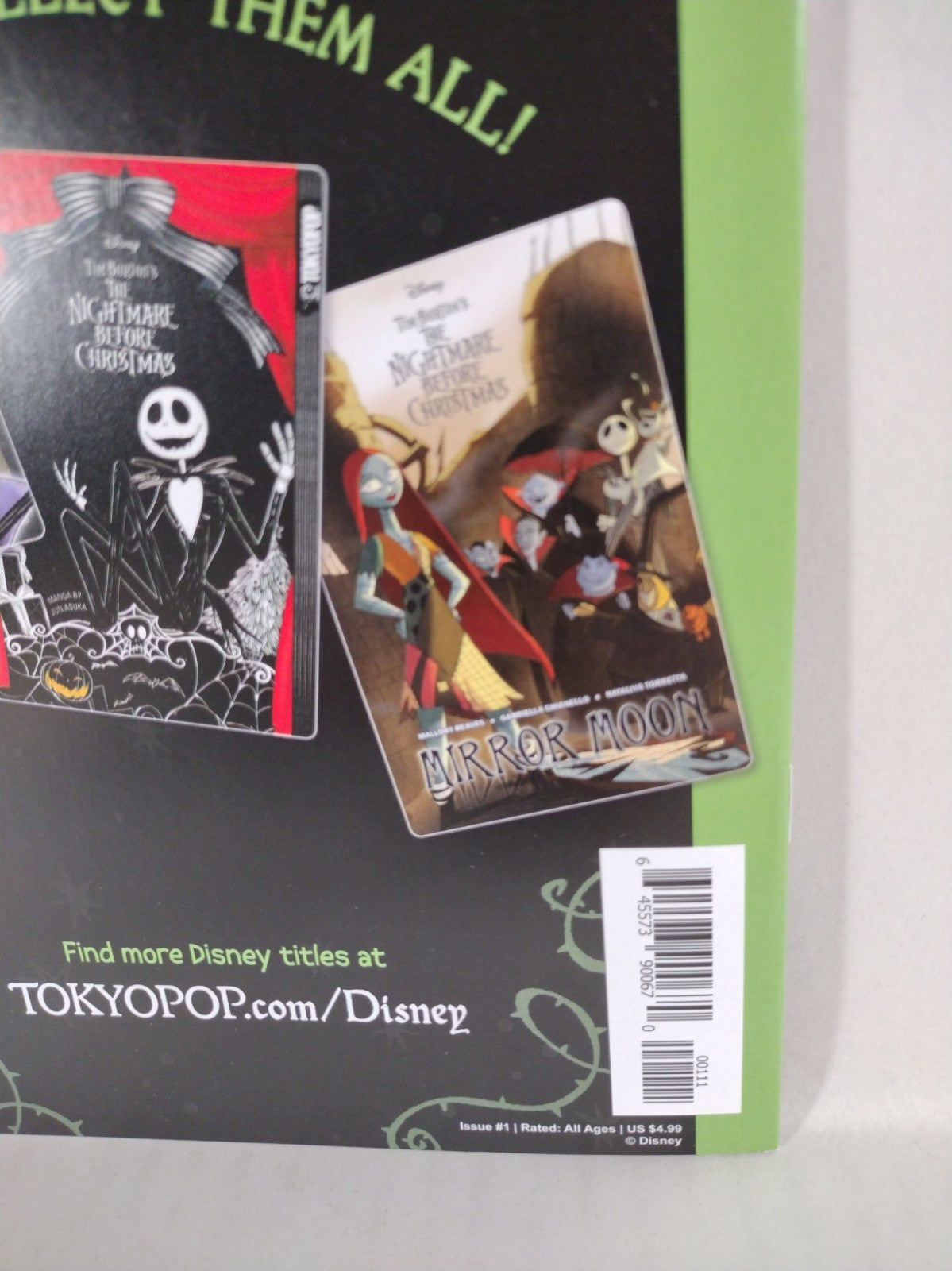 Nightmare Before Christmas Battle For Pumpkin King #1 (2023) Tokyo Pop Cover A