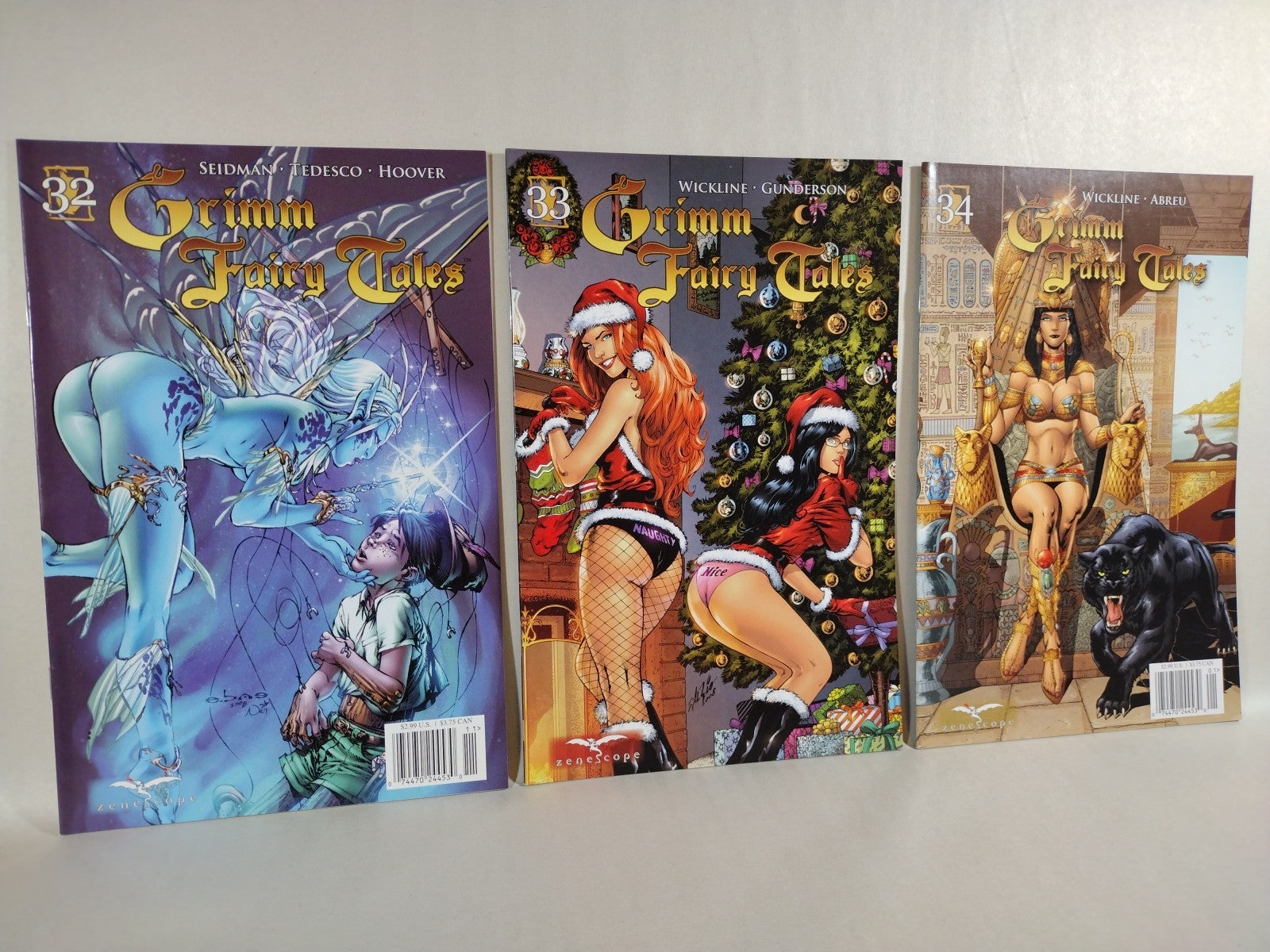 Grimm Fairy Tales 2007 Zenescope Comic Lot Set #13-43 Annual 2007 08 Giant SZ 1