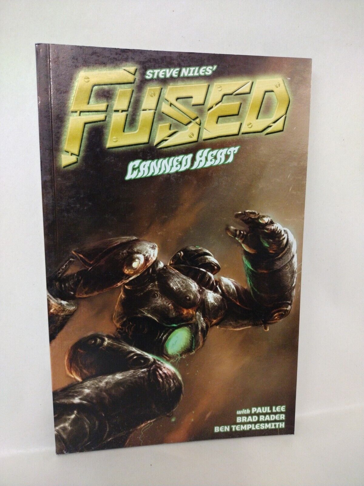 Fused (2004) Dark Horse TPB Set Think Like A Machine & Canned Heat Steve Niles