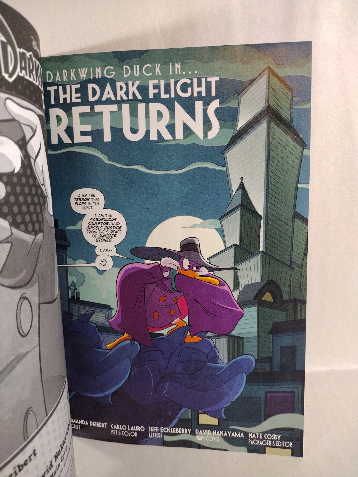 Darkwing Duck 1 (2023) Dynamite Comic Sketch Cover Variant W Original DCastr Art