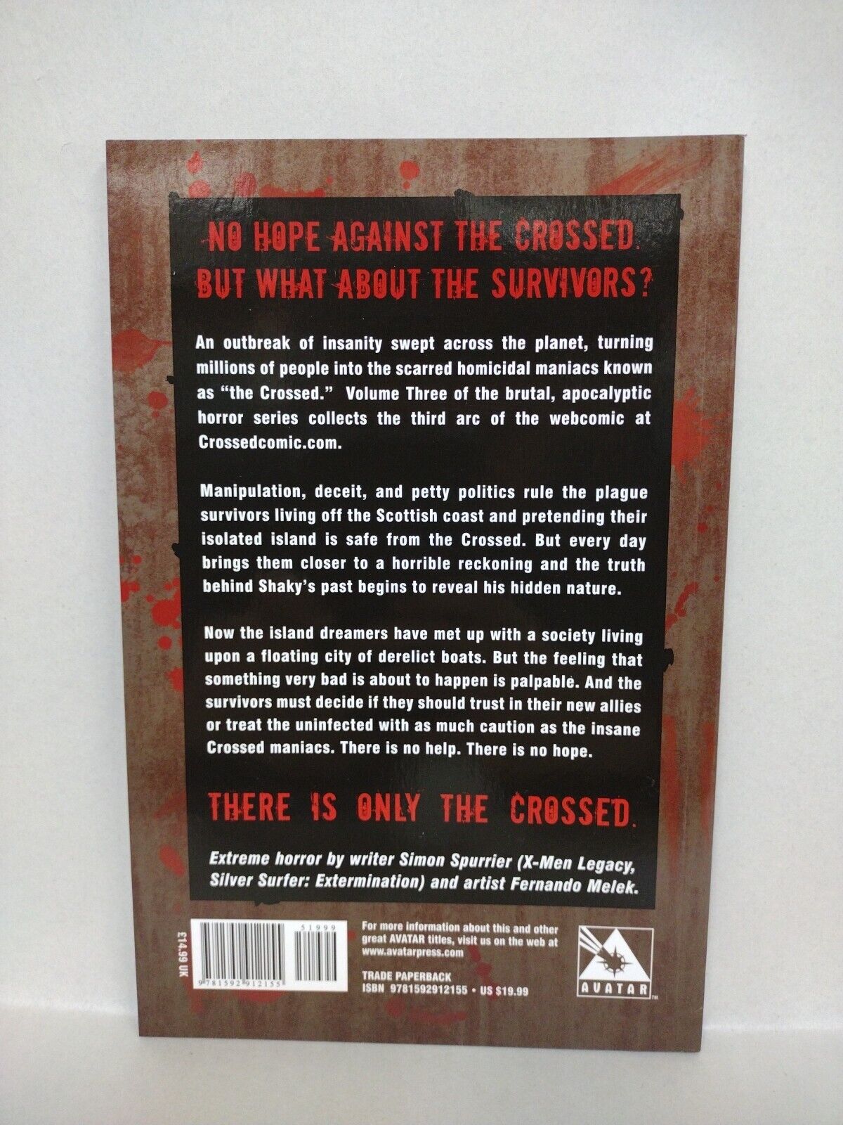 Crossed Wish You Were Here (2012) Complete Avatar Press TPB Set Vol 1 2 3 4 New