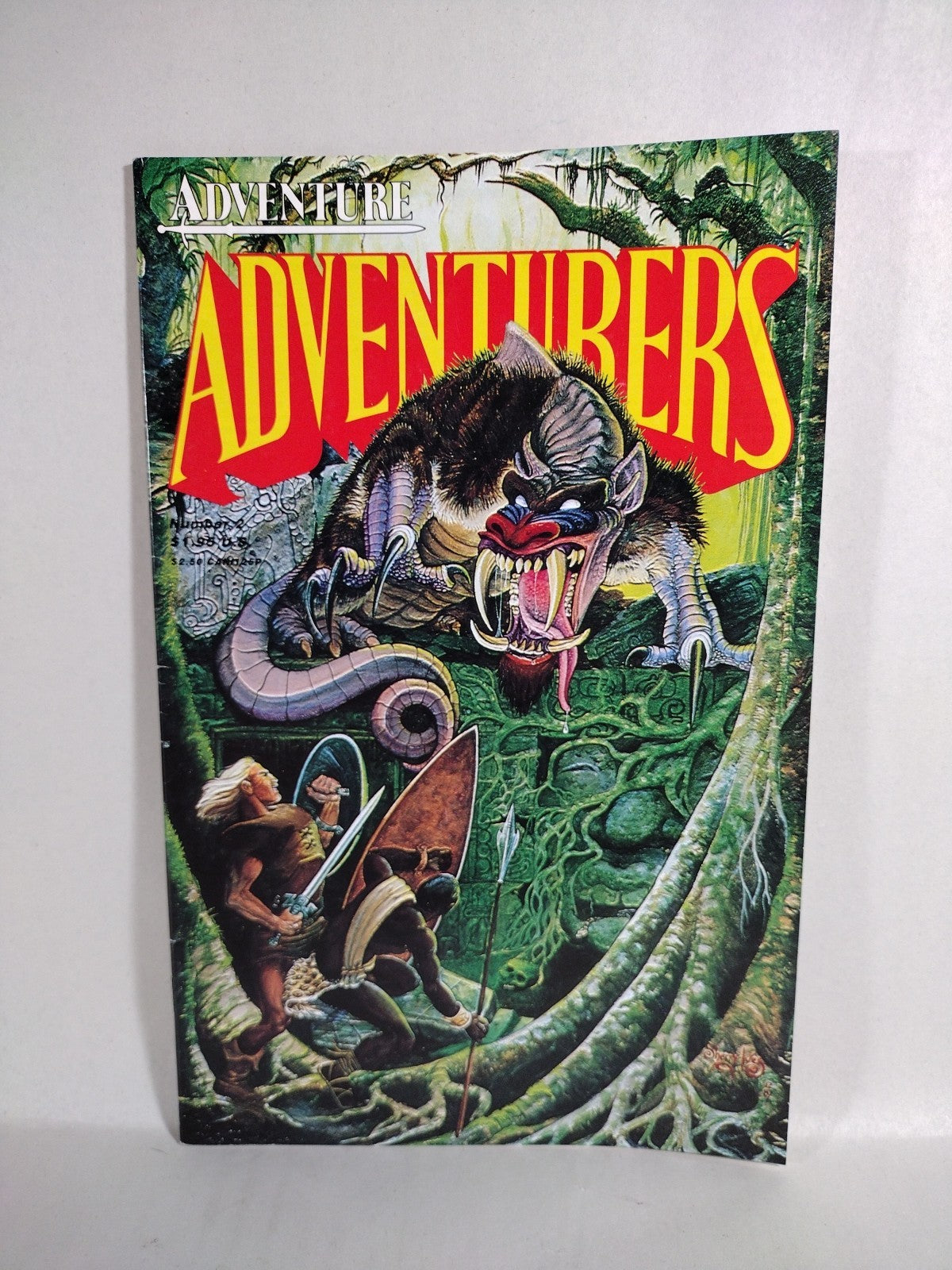 Adventurers Book II (1987) Adventure Publications Comic Lot #0 1 1 2 3 4 FN-VF