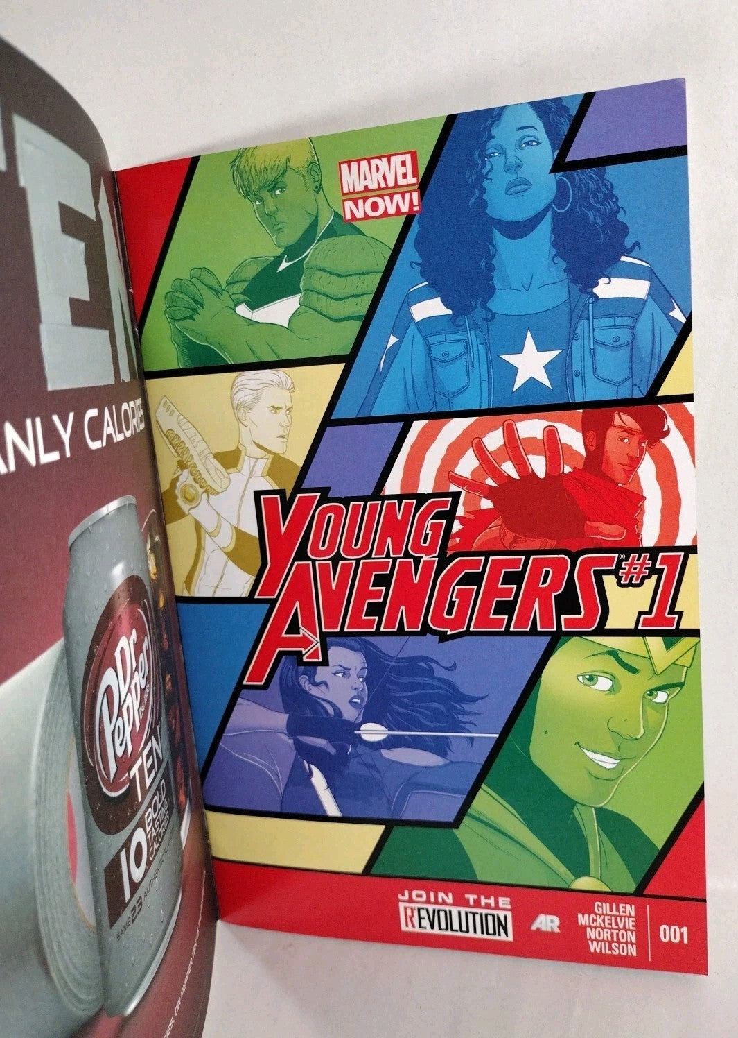 Young Avengers #1 (2013) Marvel Comic Blank Sketch Variant Cover Comic New NM