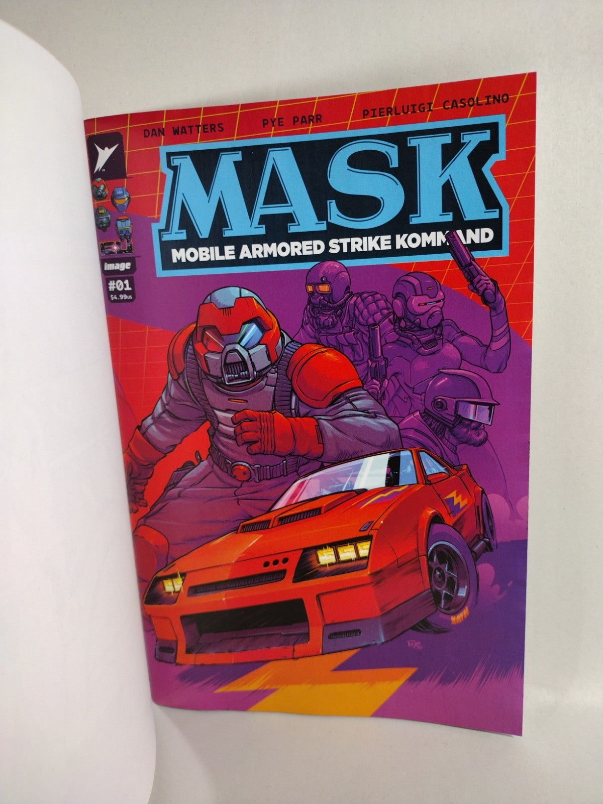 Mask #1 (2026) Image Skybound Sketch Cover Variant W Original Dave Castr Art