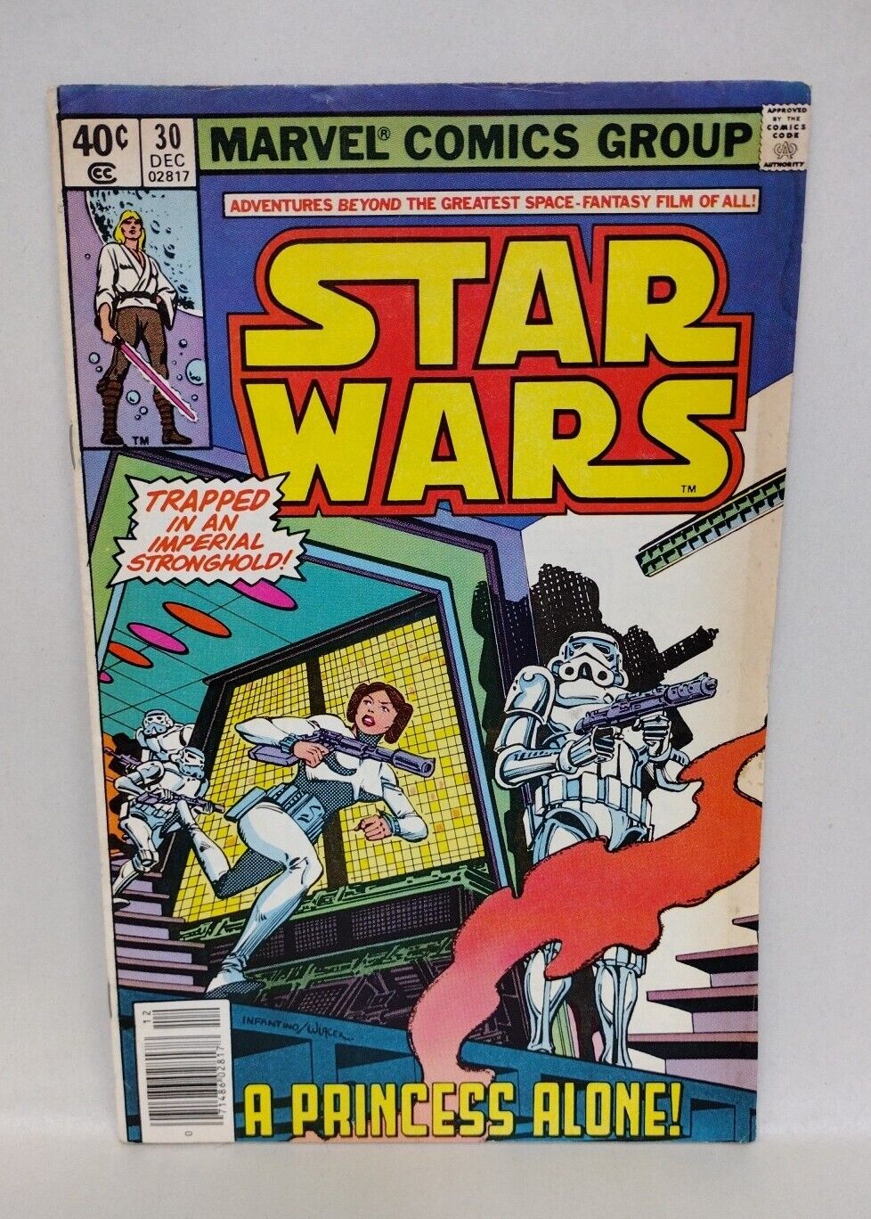 Star Wars (1979) Marvel Comic Lot Set #29 30 Newsstand Darth Vader Princess Leia