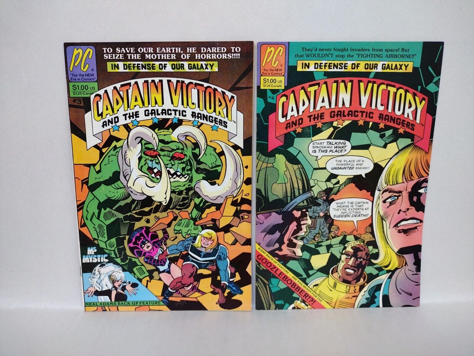 Captain Victory & The Galactic Rangers (1981) PC Comic Lot Set #1-9 Jack Kirby