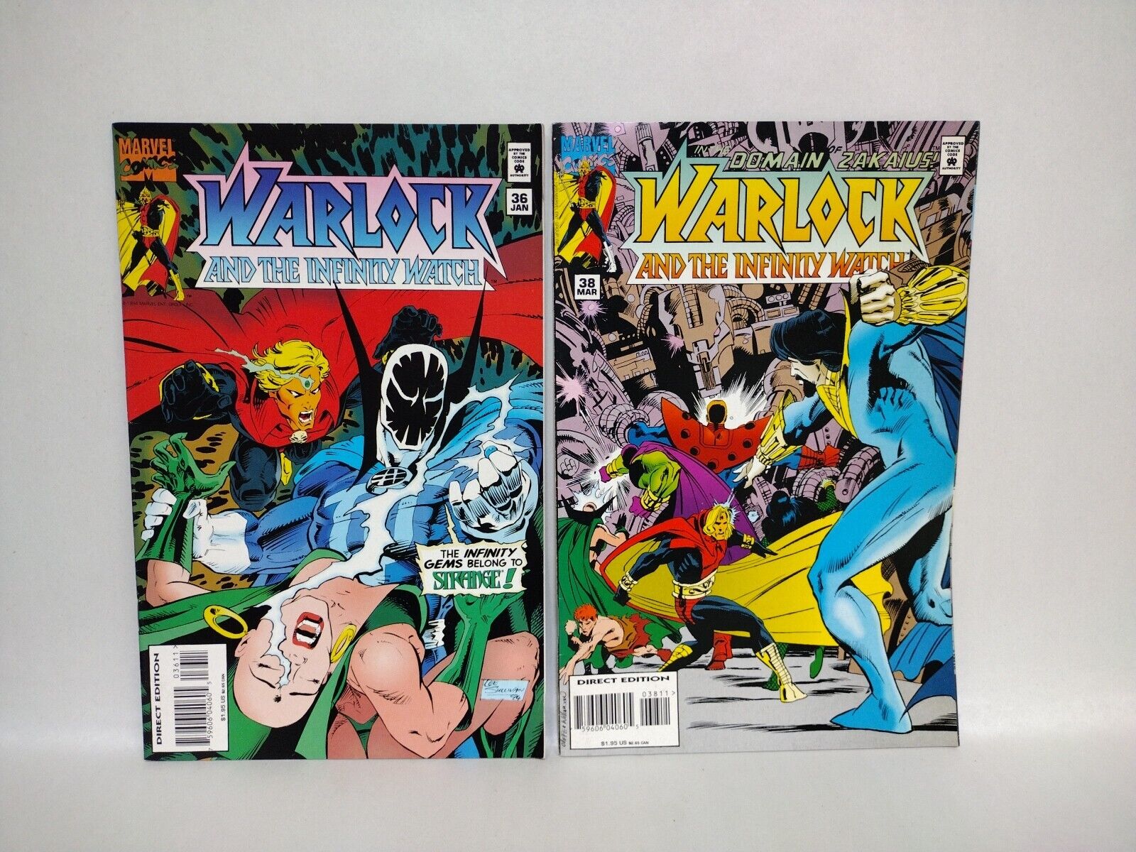 Warlock And The Infinity Watch (1992) Marvel Comic Lot #1-7 9-24 30 31 35 36 38