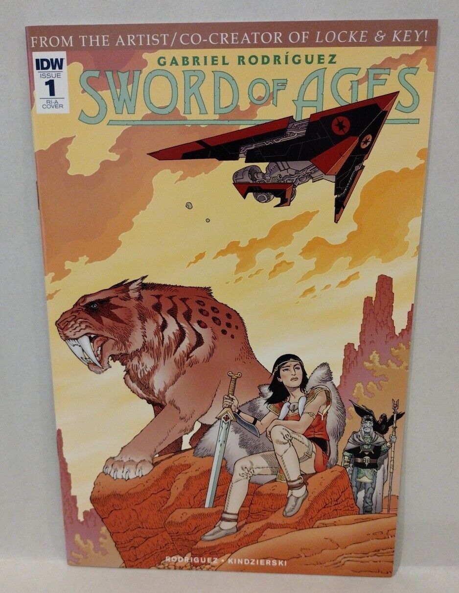 Sword Of Ages #1 (2007) Complete IDW Variant Comic Set Gabriel Rodriguez VF-NM