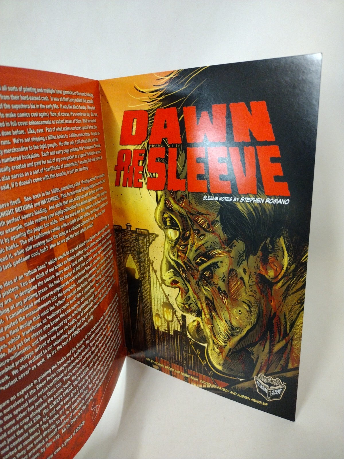 Lucio Fulci ZOMIBIE #1 (2016) Variant Cover Eibon Press Comic CGC 9.8 NM 1:1000