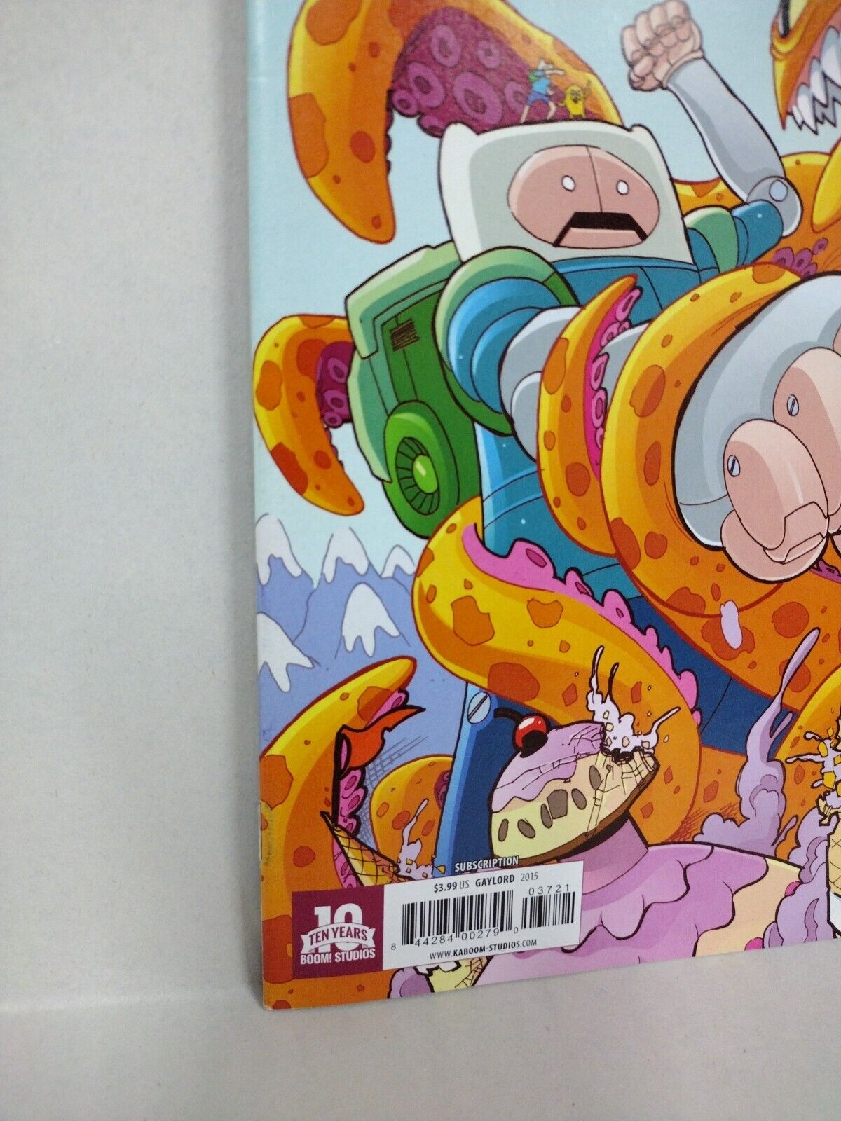 Adventure Time #37 (2015) Boom Studios Comic Jerry Gaylord Variant Cover NM