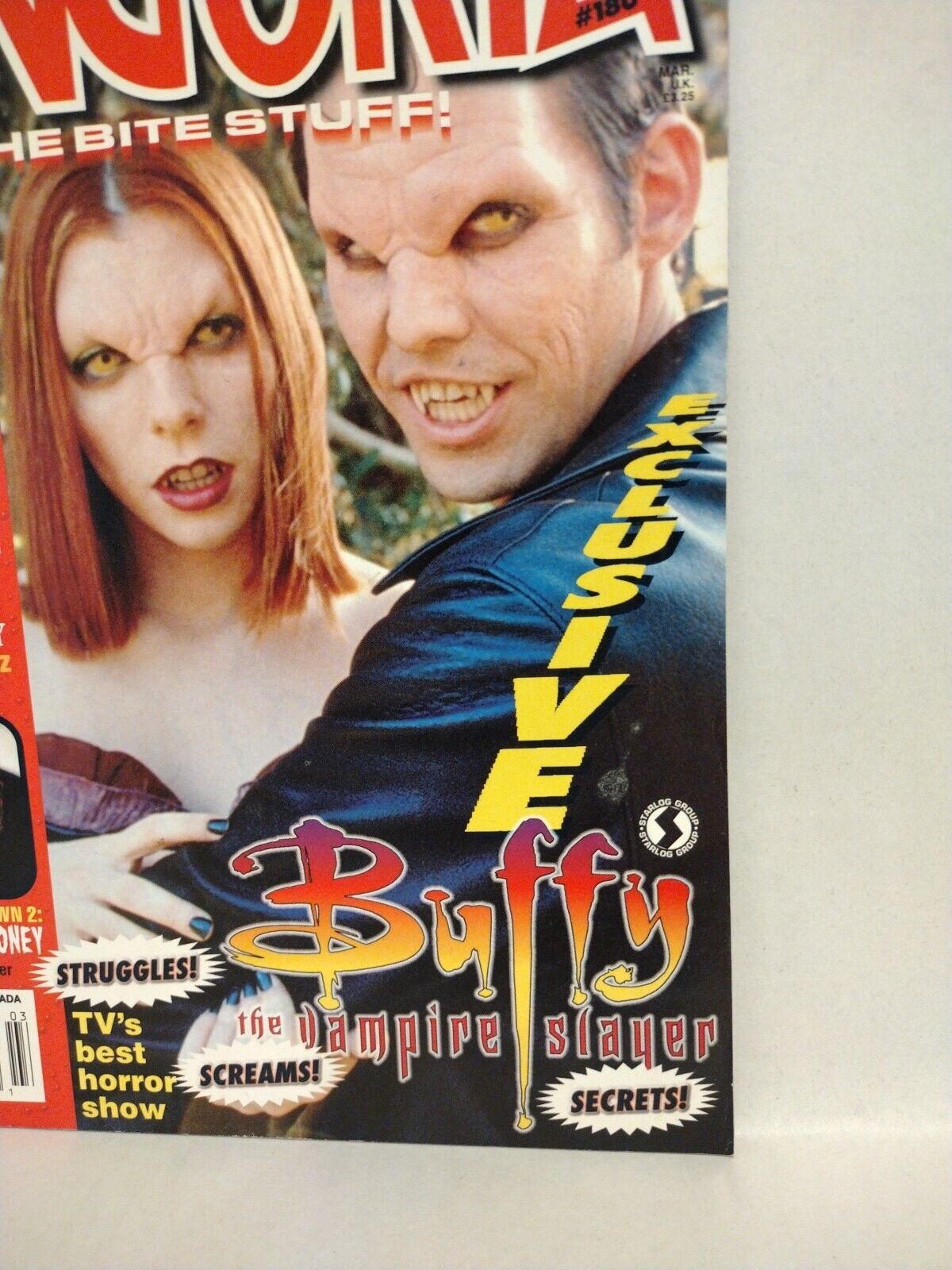 FANGORIA Magazine #180 BTVS In Dreams Faculty Dusk Till Dawn 2