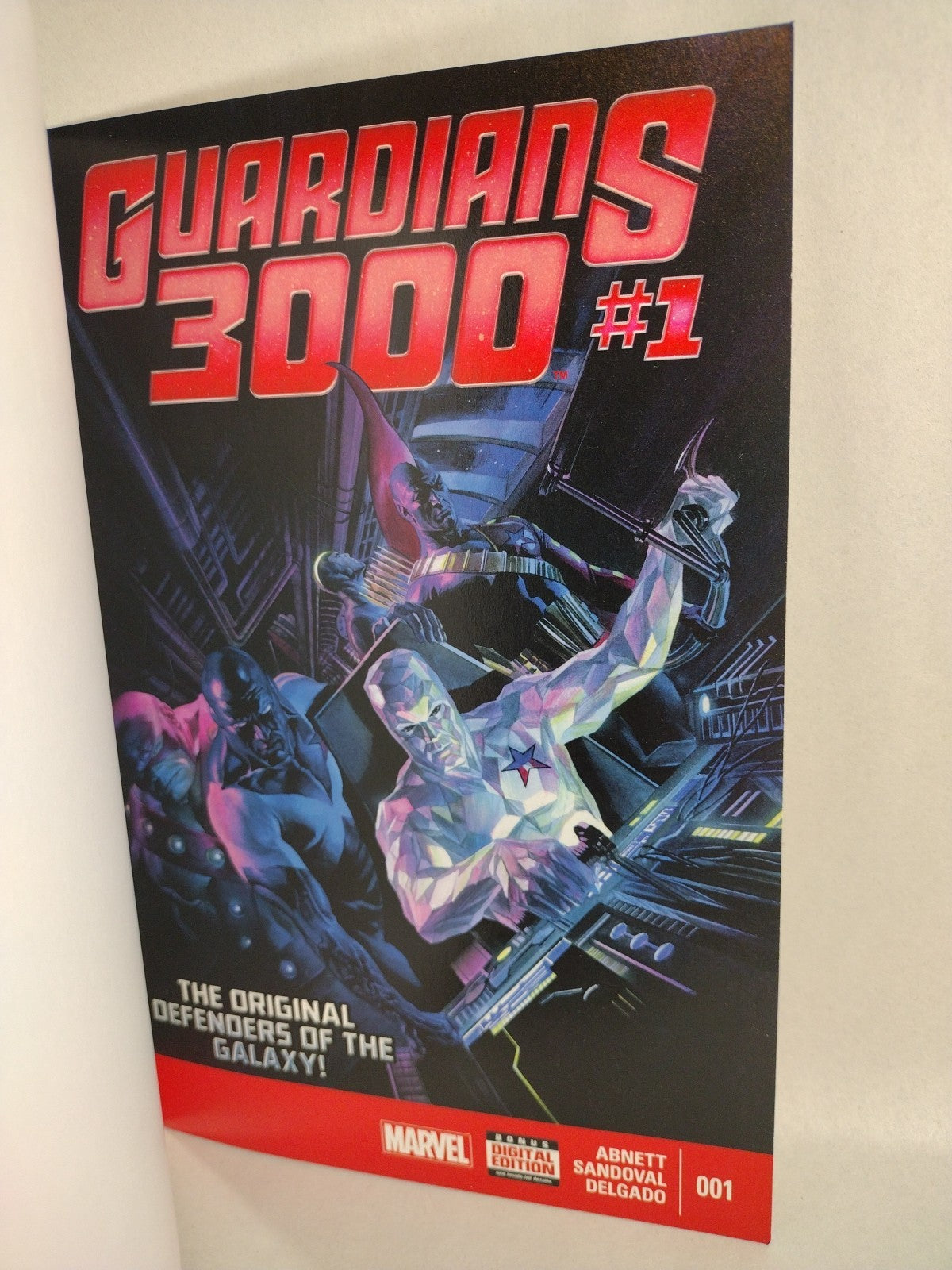 Guardians 3000 #1 (2014) Marvel Blank Sketch Variant Comic New NM