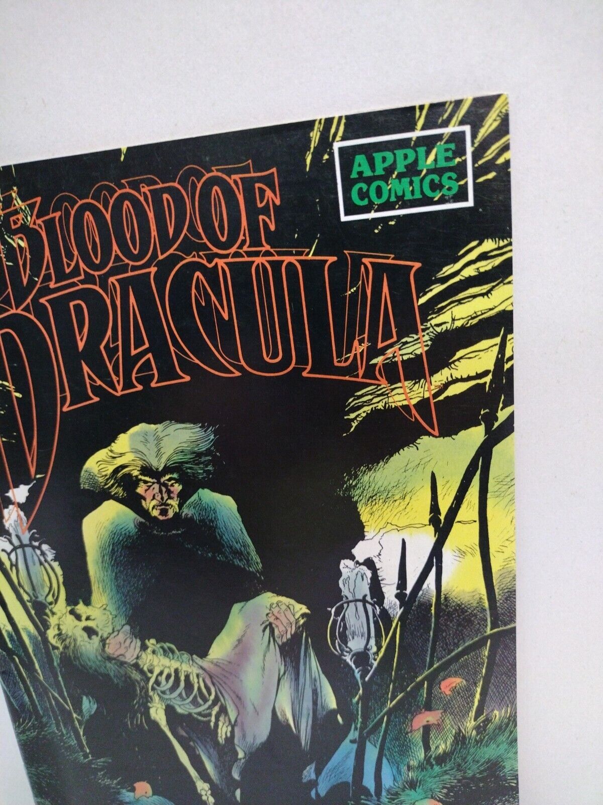 Blood of Dracula (1988) #7 Charles Vess Cover Art Adam Hughes Apple Comics