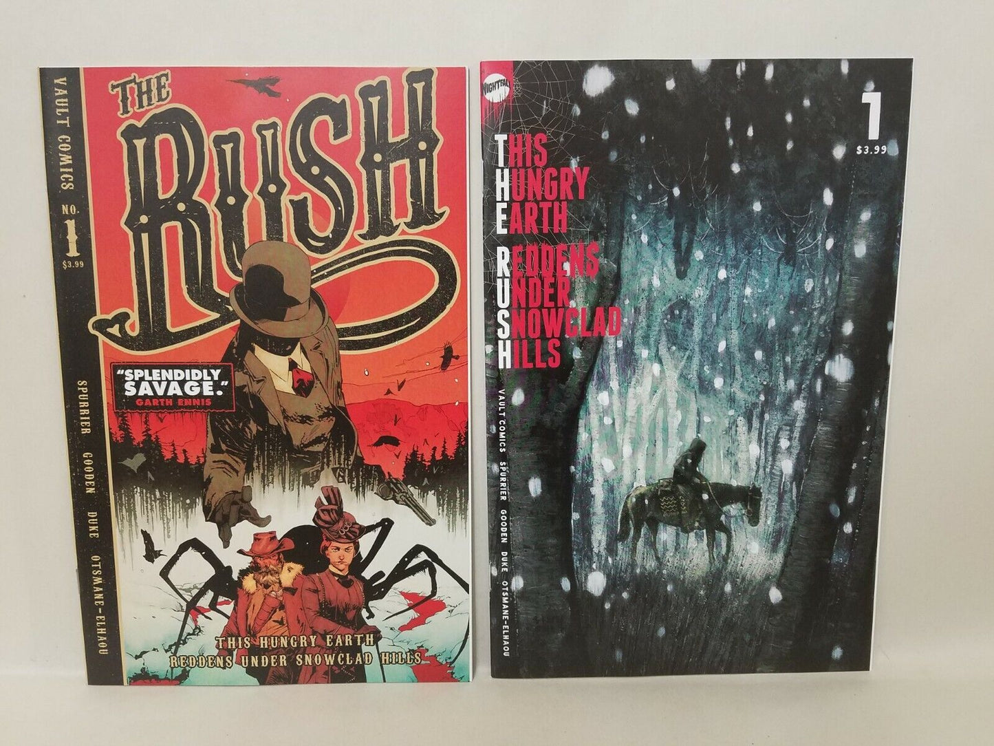 The Rush #1 (2022) Vault Comic Cover A & B Set Simon Spurrier NM