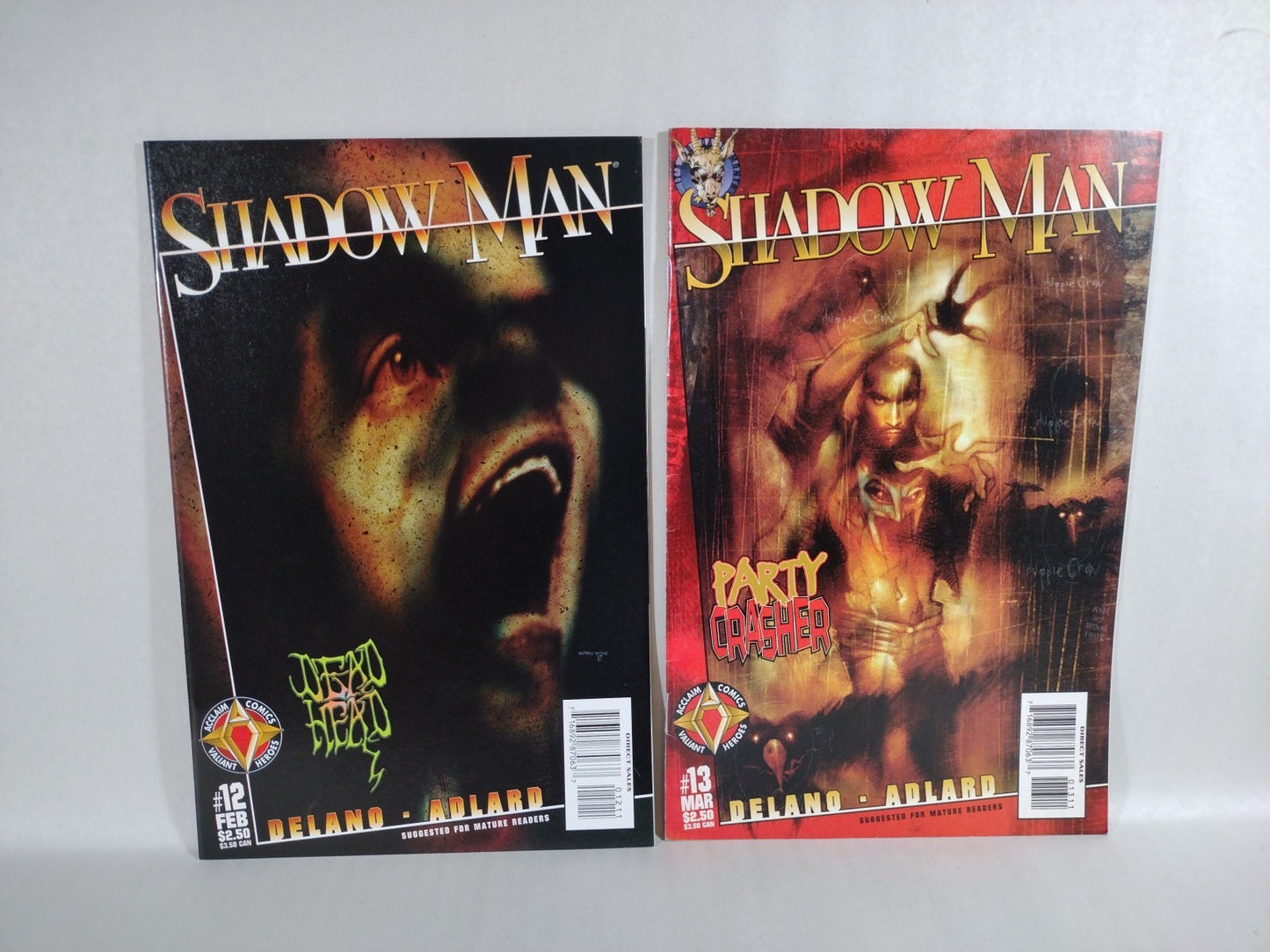 Shadowman (1997) Valiant Acclaim Comic Lot Set #1-13 Turok Master Darque 1 +