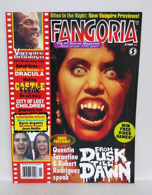 FANGORIA Magazine #149 (1996) Vampire Theme Issue Quentin Tarantino VF