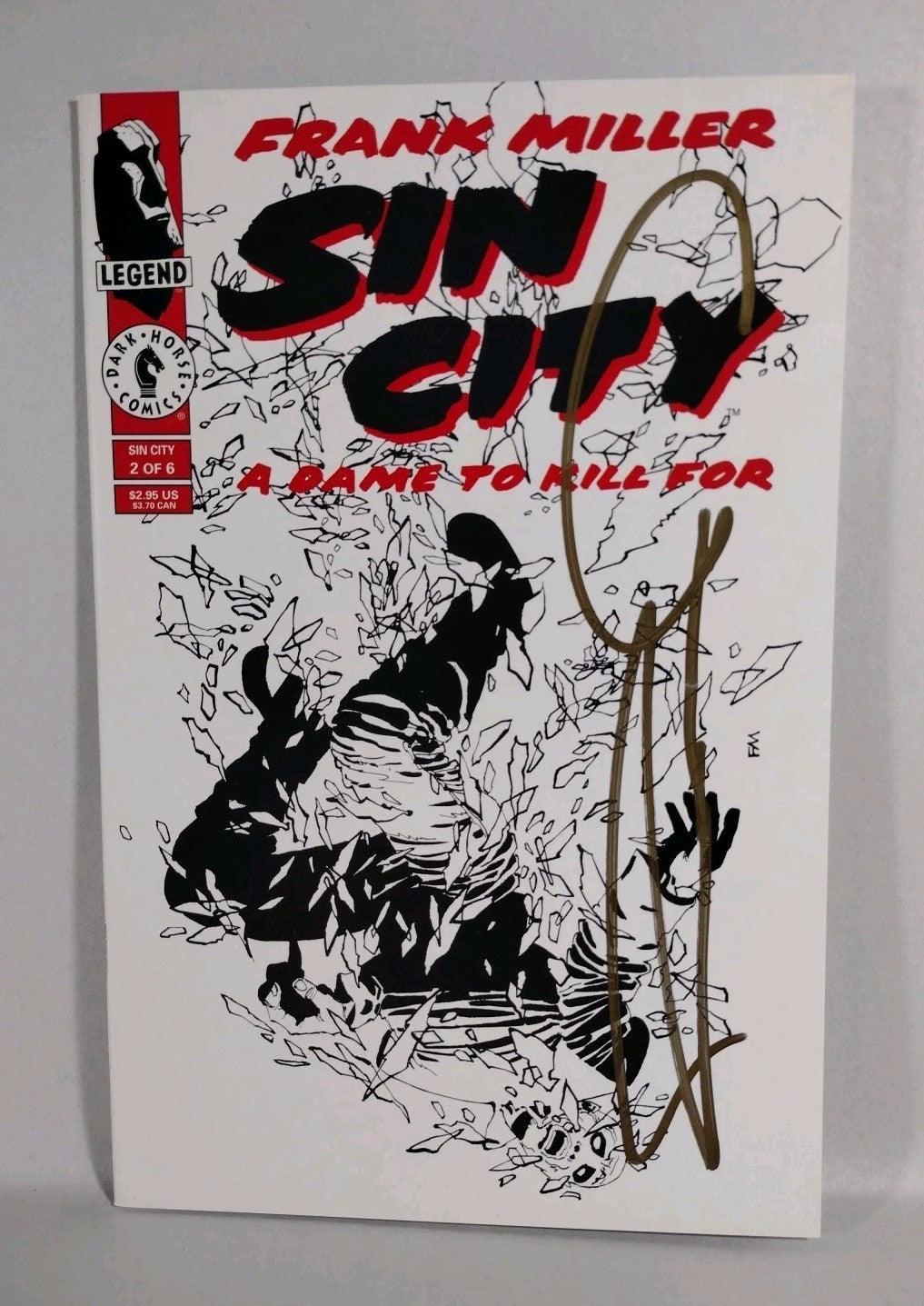 Sin City A Dame To Kill For (1993) Dark Horse Comic Set #1-6 Signed Frank Miller