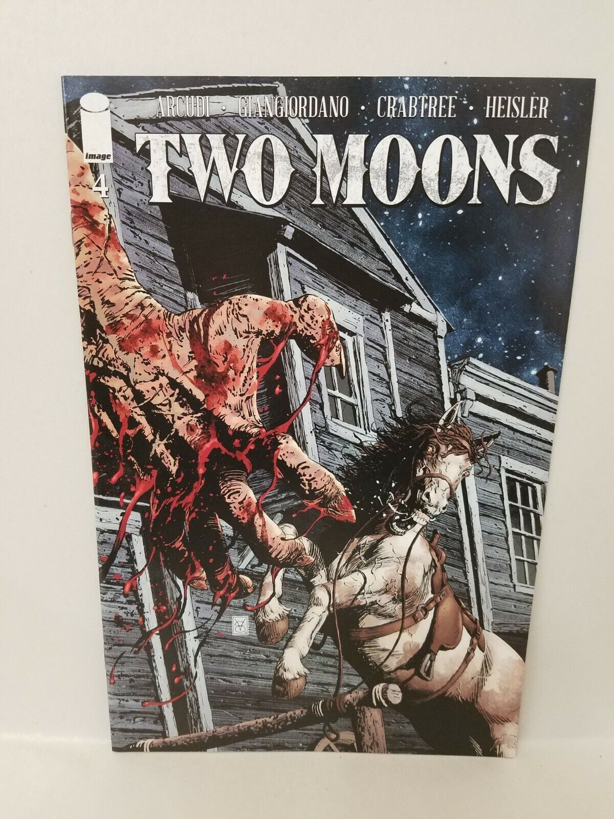 Two Moons (2021) Image Comic Lot Set #1 2 3 4 John Arcudi Valerio Giangiordano