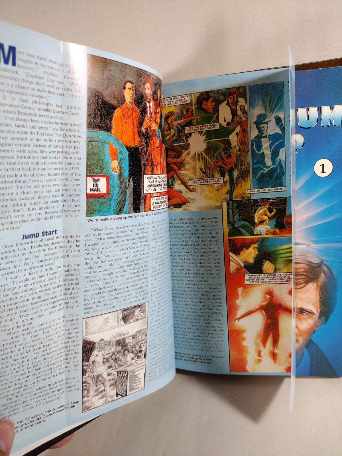 Quantum Leap Complete Collection (1991-1993) Custom Bound Innovation Comic HC