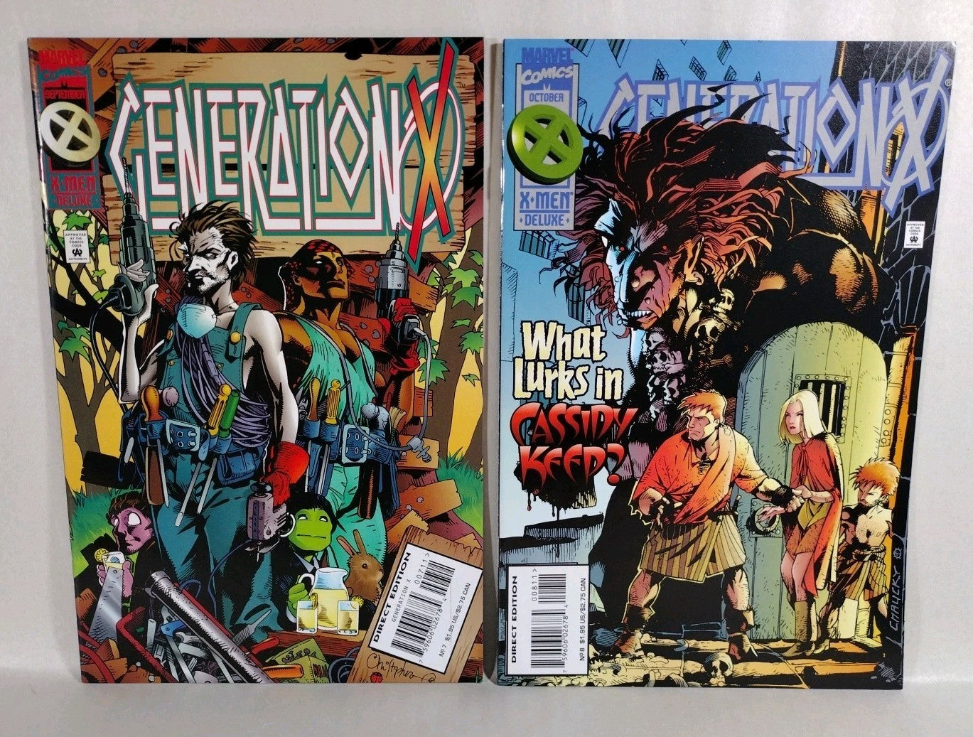 Generation X 1994 Marvel Comic Chris Bachalo Lot 1-3 5-9 11 12 14-16 18-20 22-24