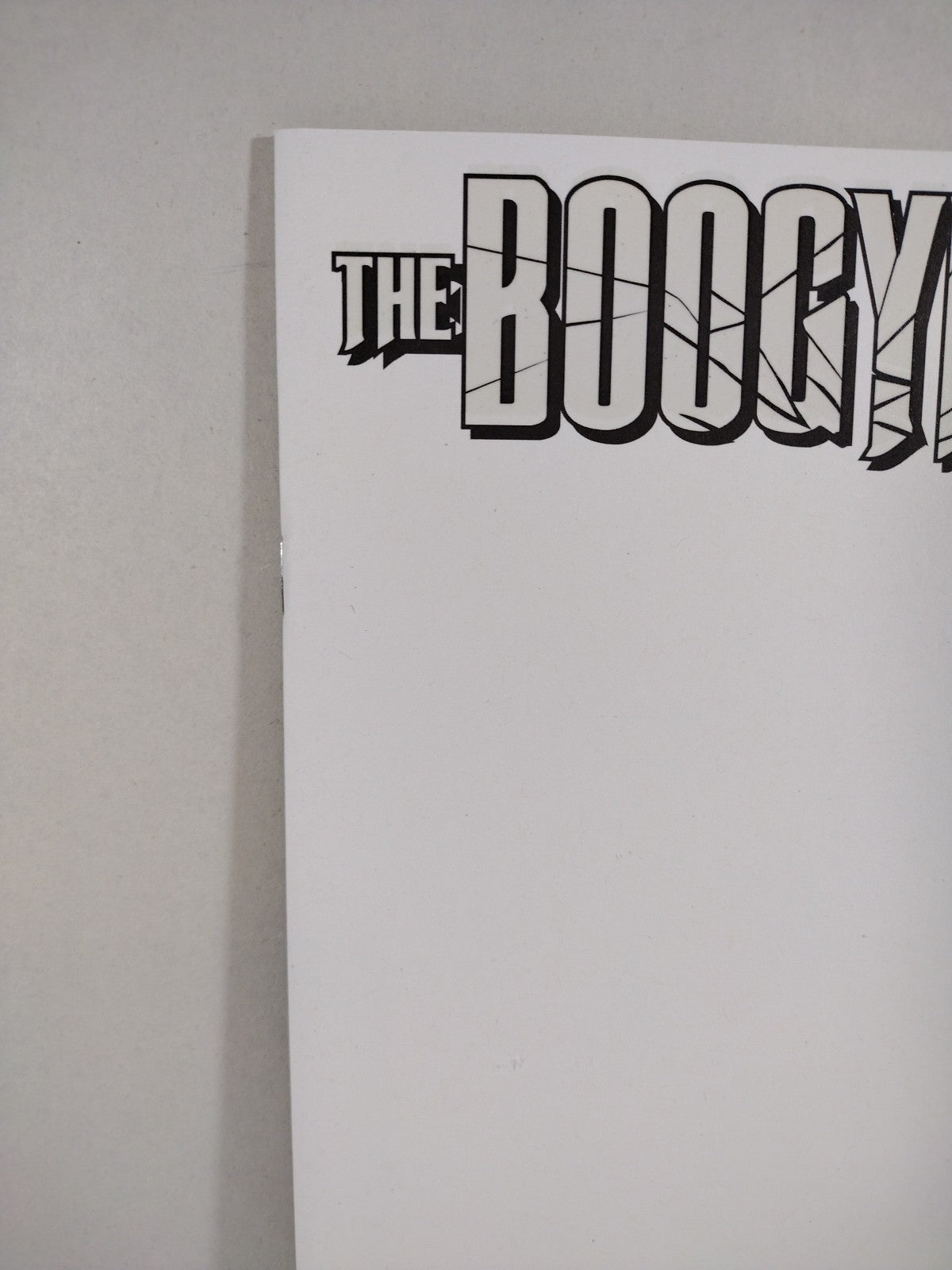 Boogyman #1 (2022) Ablaze Comic Blank Sketch Variant Glow In The Dark Cover NM