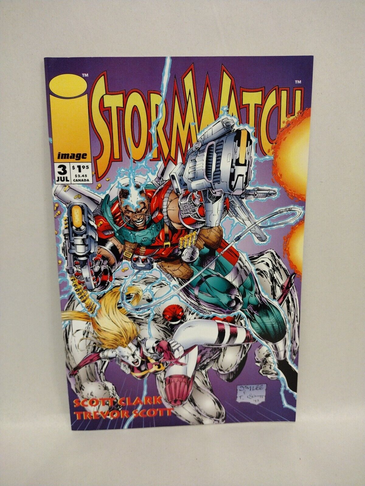 Stormwatch (1993) Image Comic Lot Set #1 2 3 4 5 6 0 Trevor Scott Clark Garner