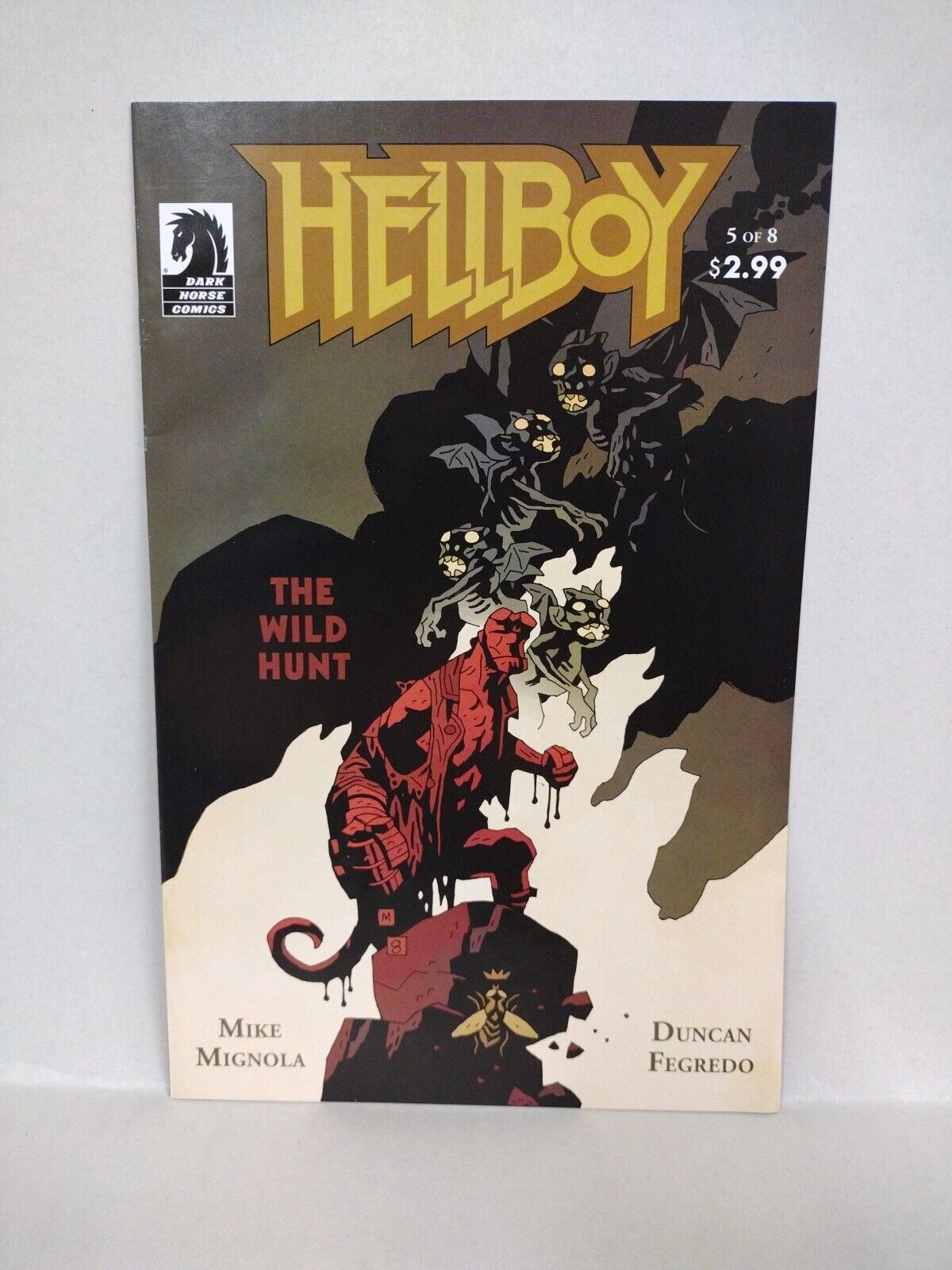 Hellboy The Wild Hunt (2009) Dark Horse Comic Lot #2 3 4 5 6 7 8 Mignola Fegredo