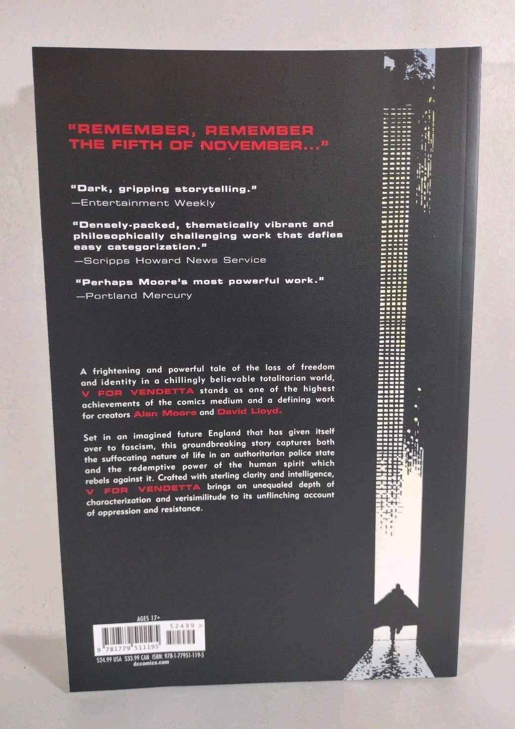 V For Vendetta (2022) DC Black Label Complete Collection Alan Moore TPB SC