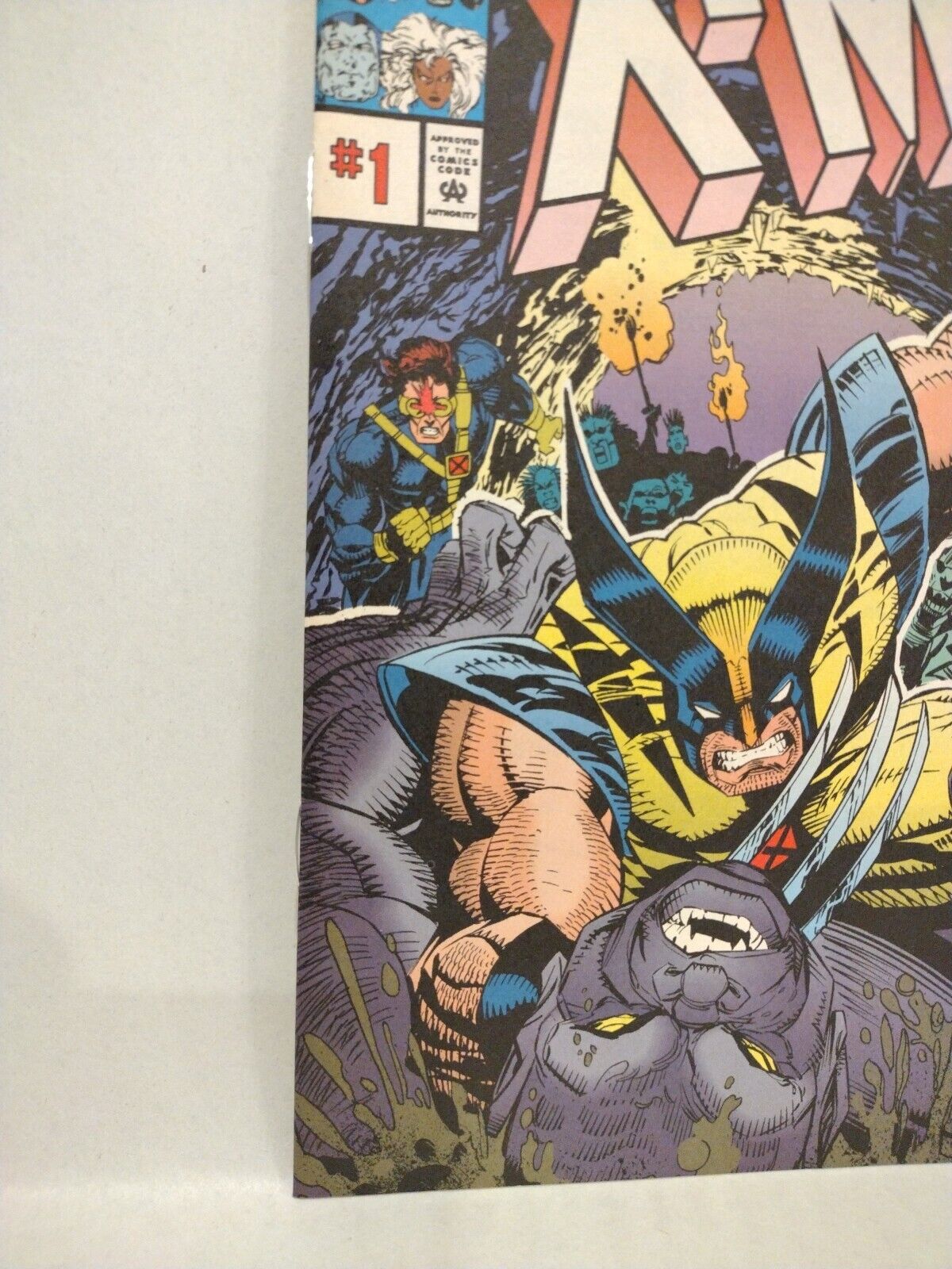 Uncanny X-Men Pro Action #1 (1994) Marvel Comic Wolverine Vs Howie Long Raiders