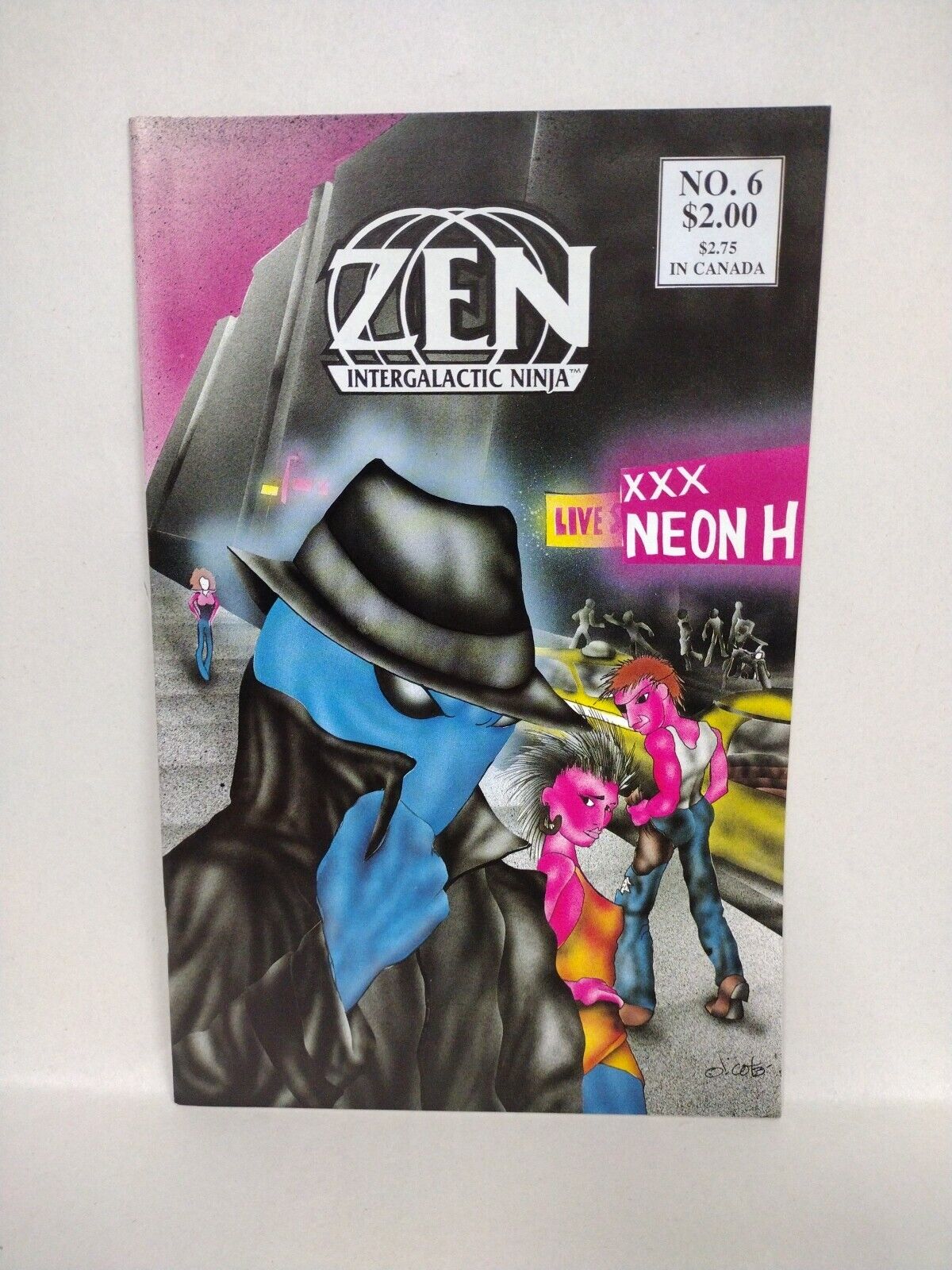 Zen The Intergalactic Ninja (1989) Comic Lot Set #1 2 Collector's Edition 3 4 6