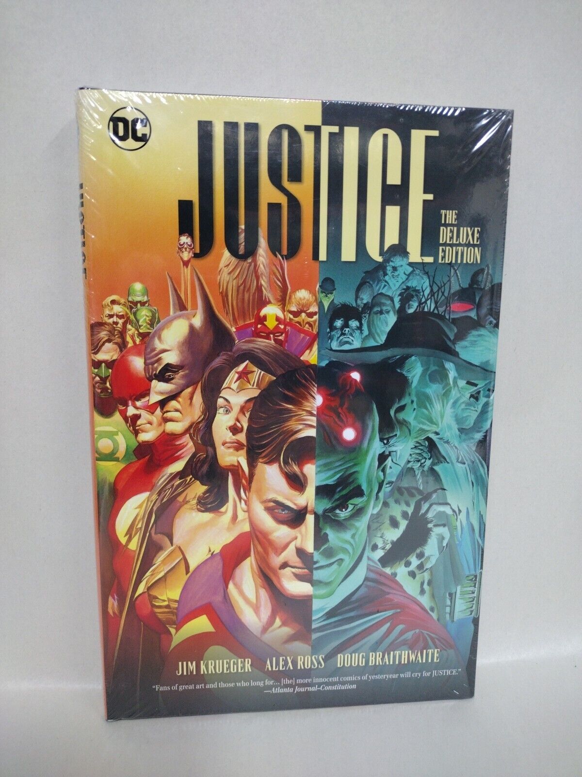 Justice Deluxe Edition Alex Ross Jim Krueger Doug Braithwaite DC HC New Sealed