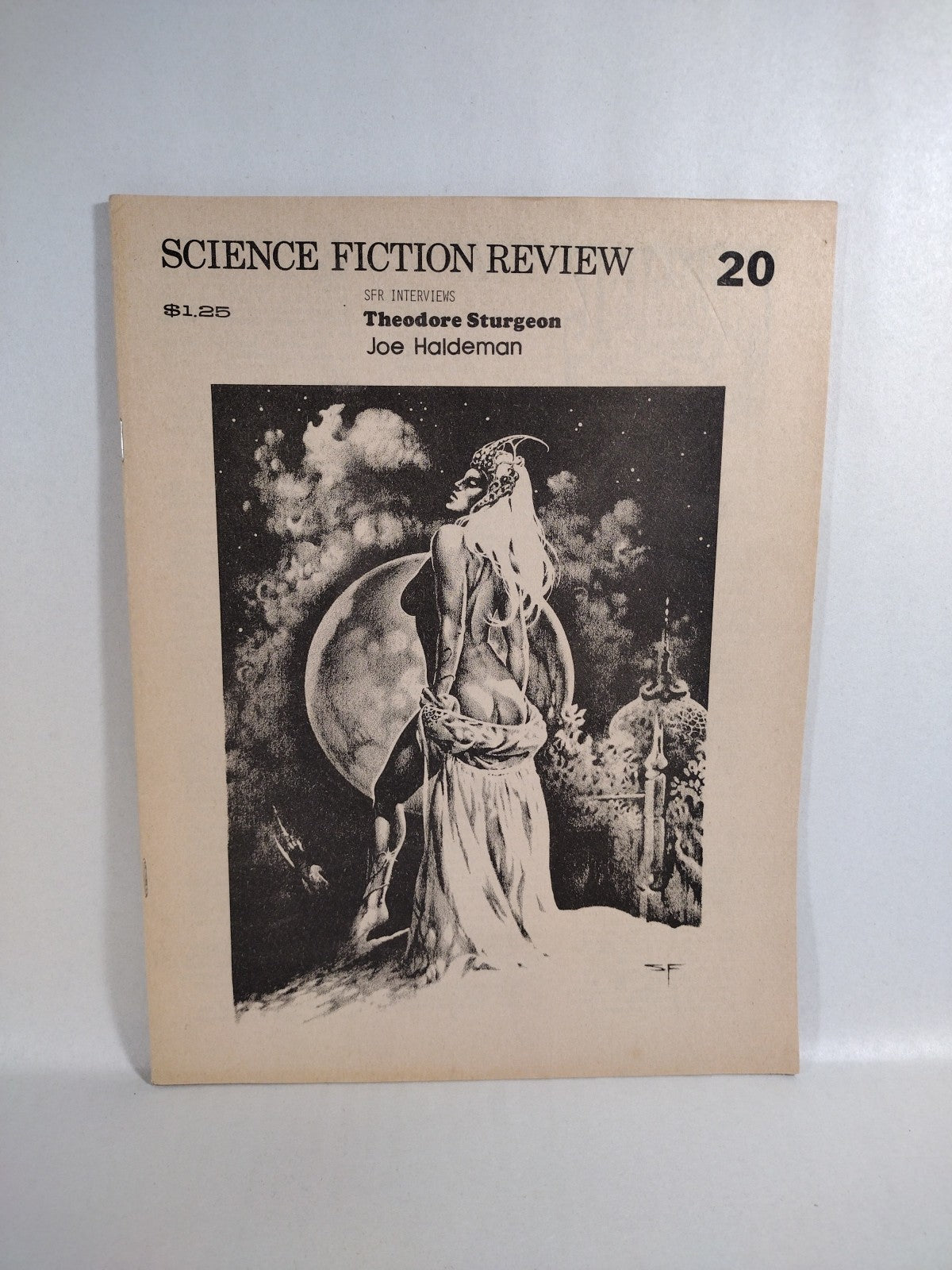 Science Fiction Review (1975) Fanzine Lot #14 20 21 Stephen Fabian Cover Art