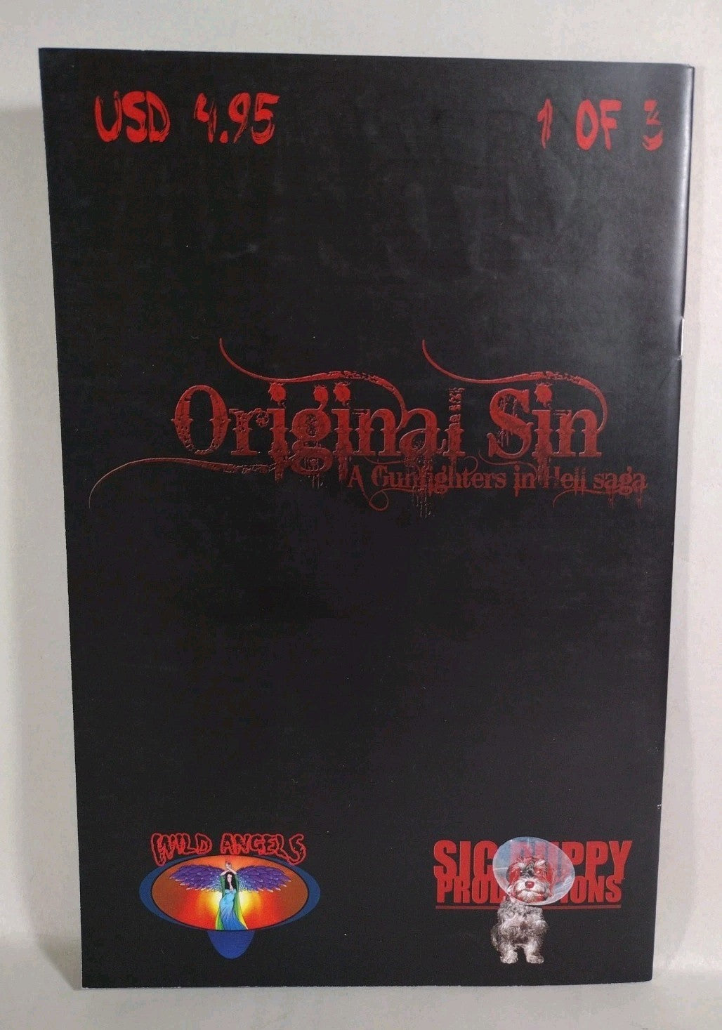 Original Sin (2012) Complete Wild Angels Comic Set #1 2 3 Signed Joe Tim Vigil