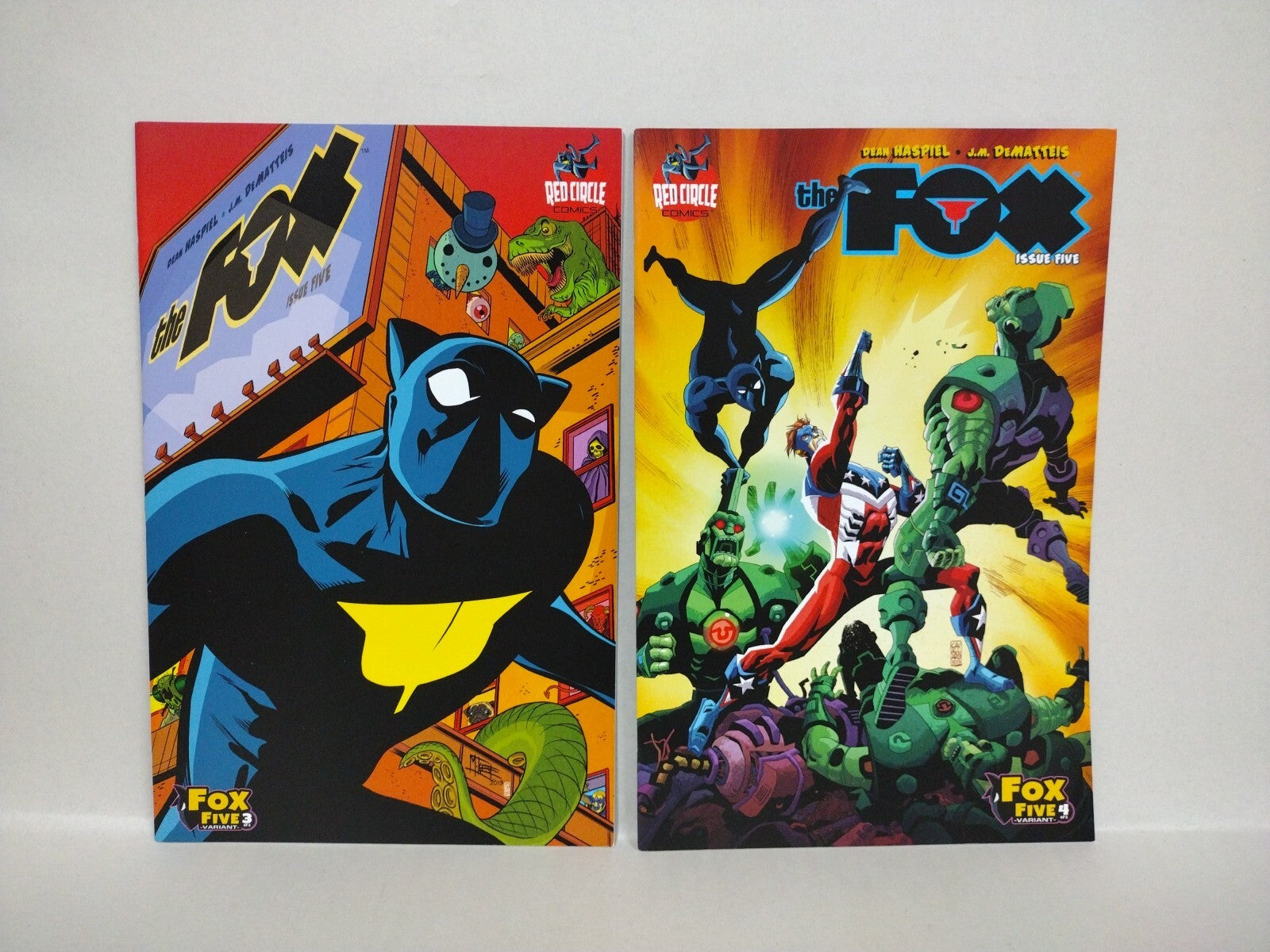 The Fox (2013) Archie Red Circle 13 Comic Lot Set 1 2 3 5 Variant Collection