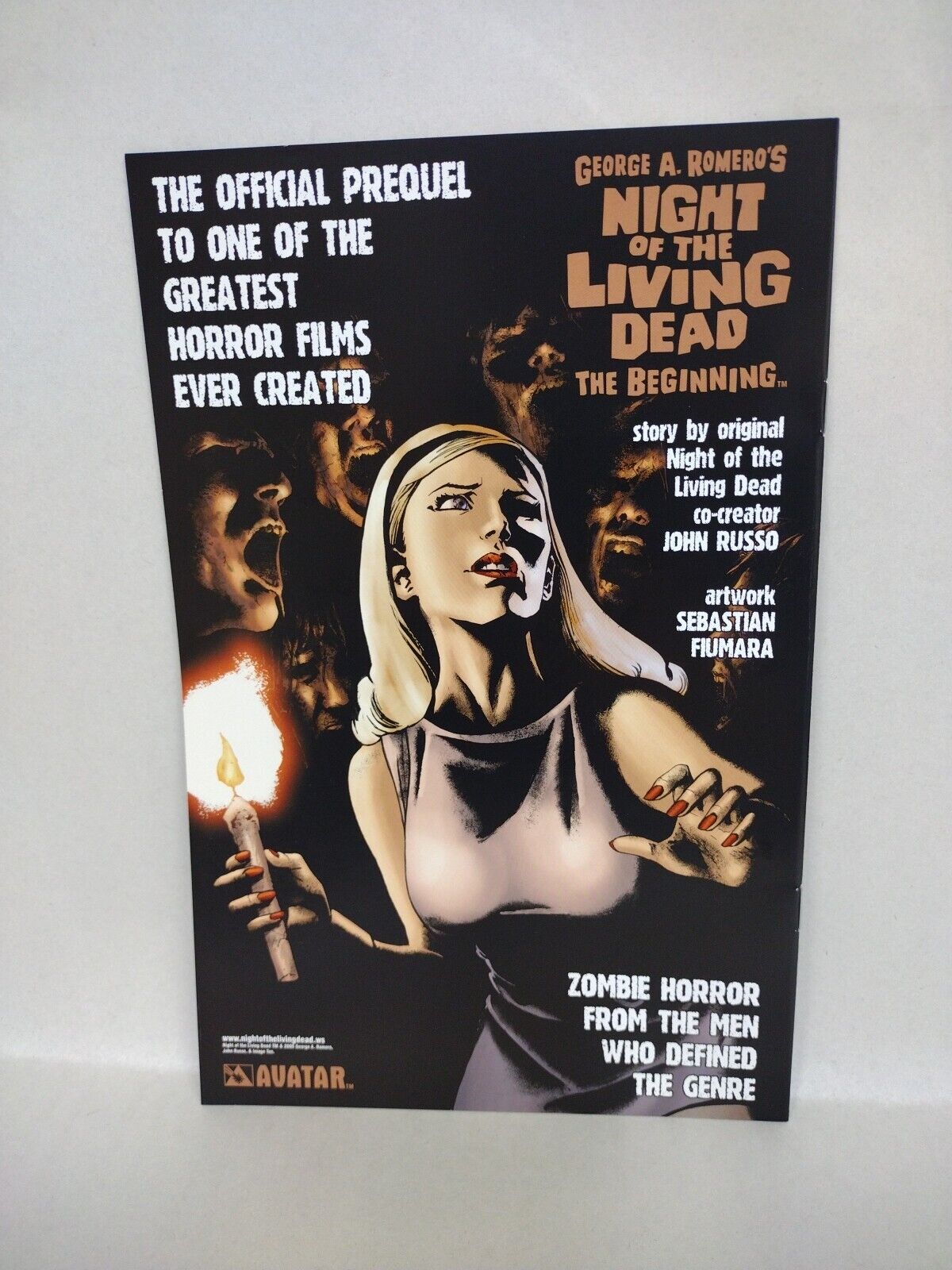 Night O/T Living Dead Back From The Grave 1 Variant W Original Jacen Burrows Art