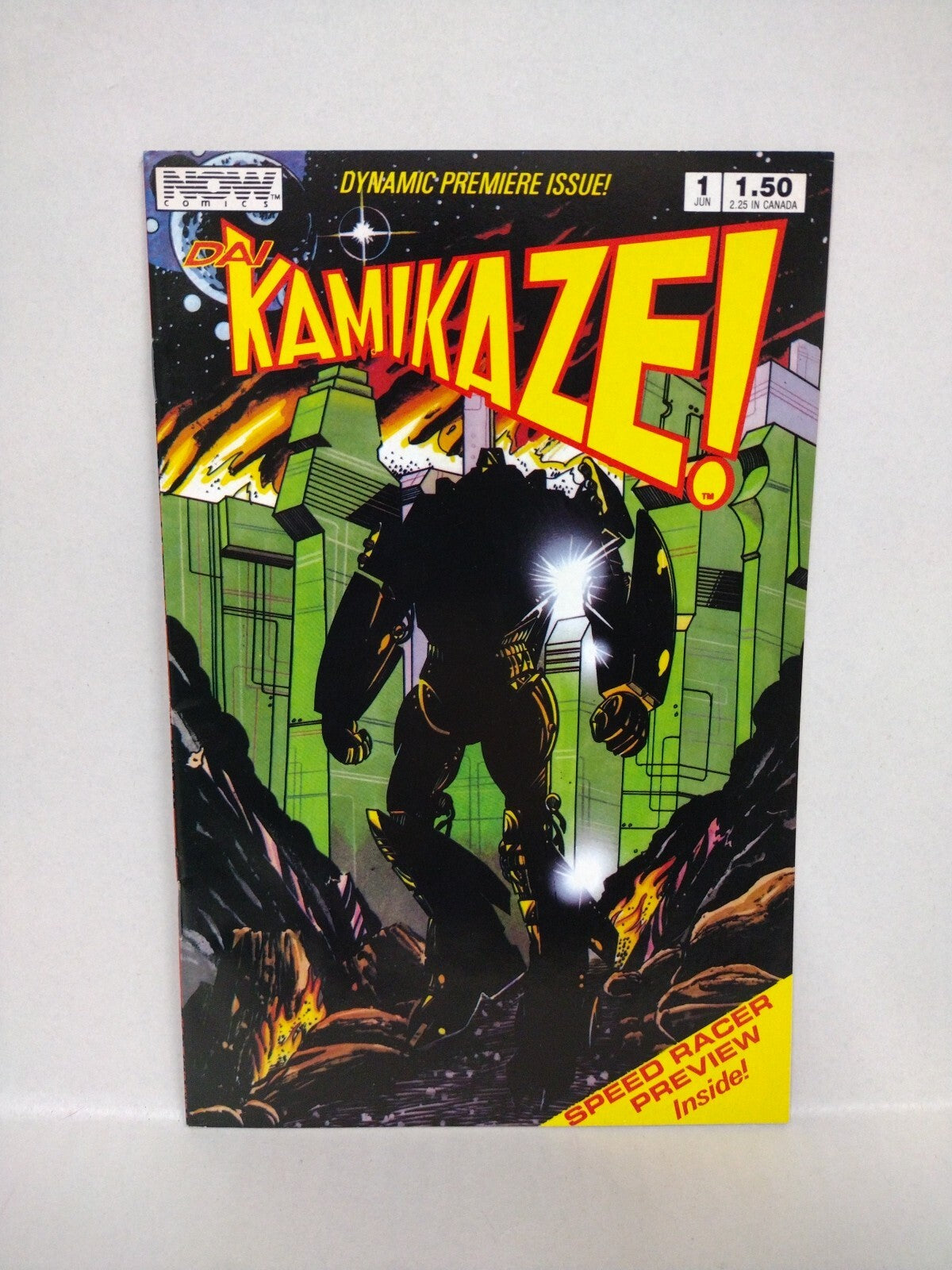Dai Kamikaze (1987) NOW Comic Lot Set #1 First Print Speed Racer #1 2nd 2 3 4 5