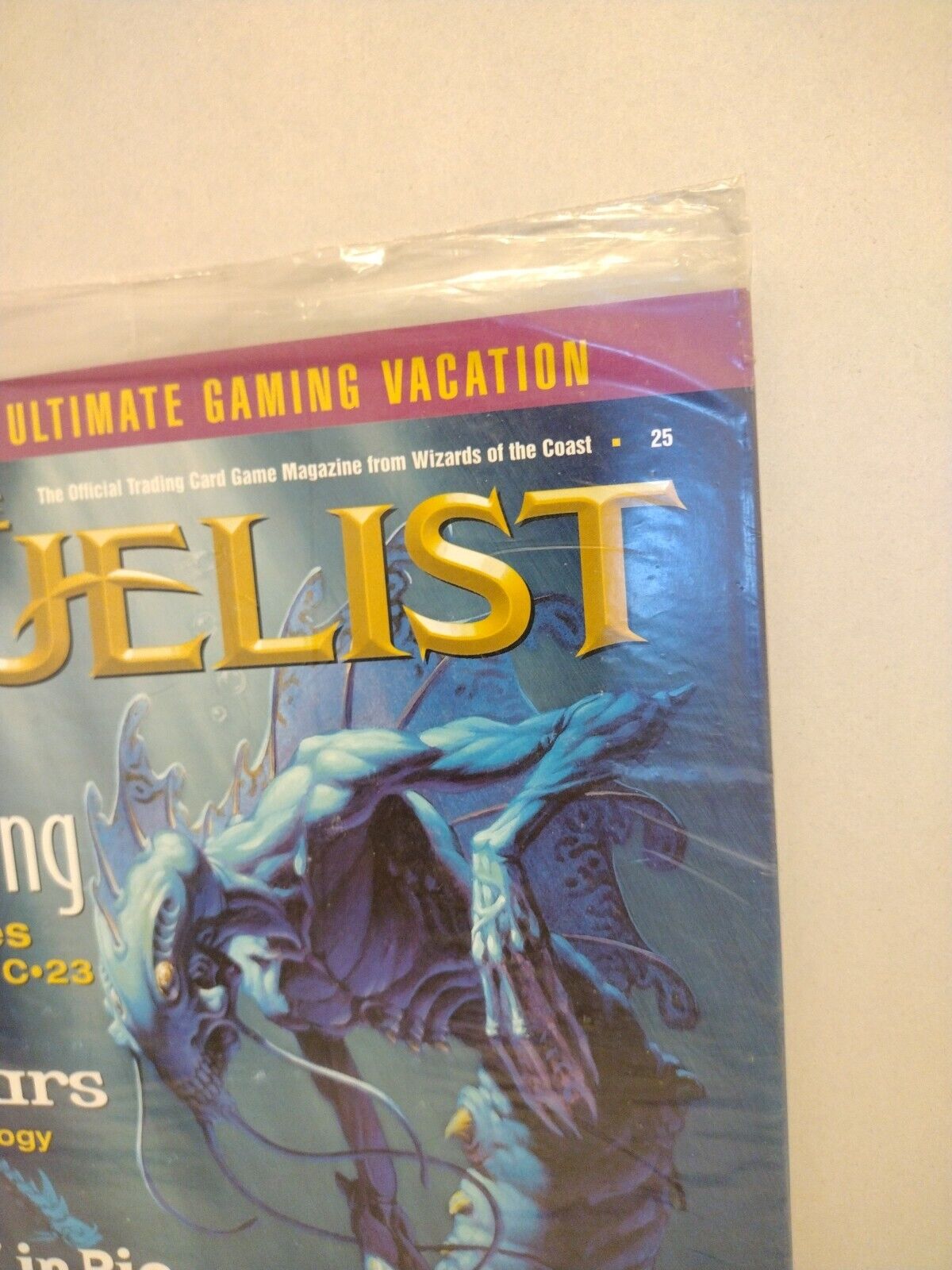 Duelist Magazine #25 Wizards Of The Coast '98 Sealed W Babylon 5Gaming Inserts 