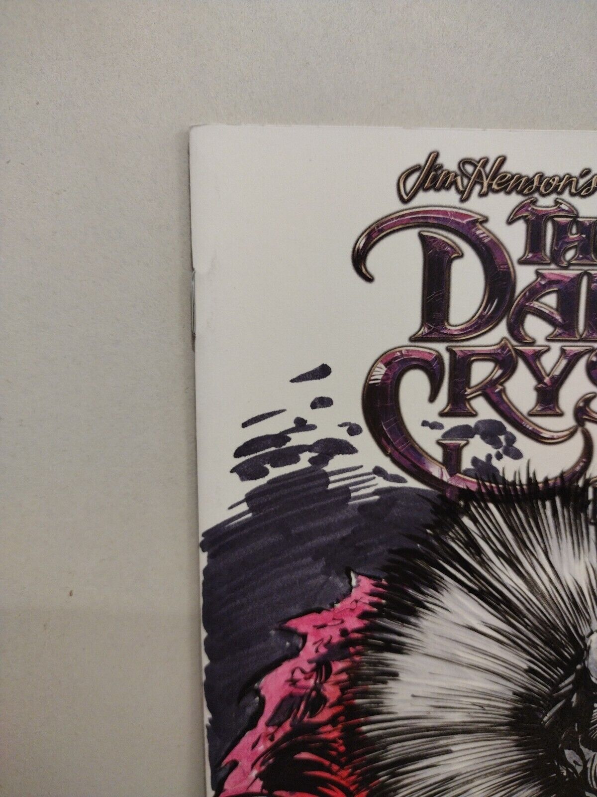 Dark Crystal Age of Resistance 1 (2019) Blank Cover Variant Comic W Original Art