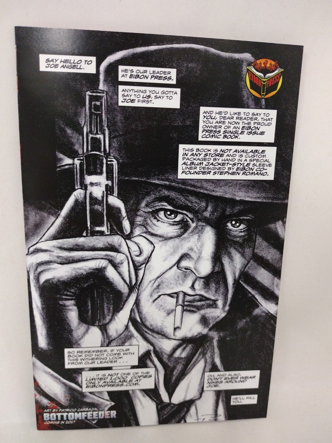 Lucio Fulci ZOMIBIE #1 (2016) Variant Cover Eibon Press Comic CGC 9.8 NM 1:1000