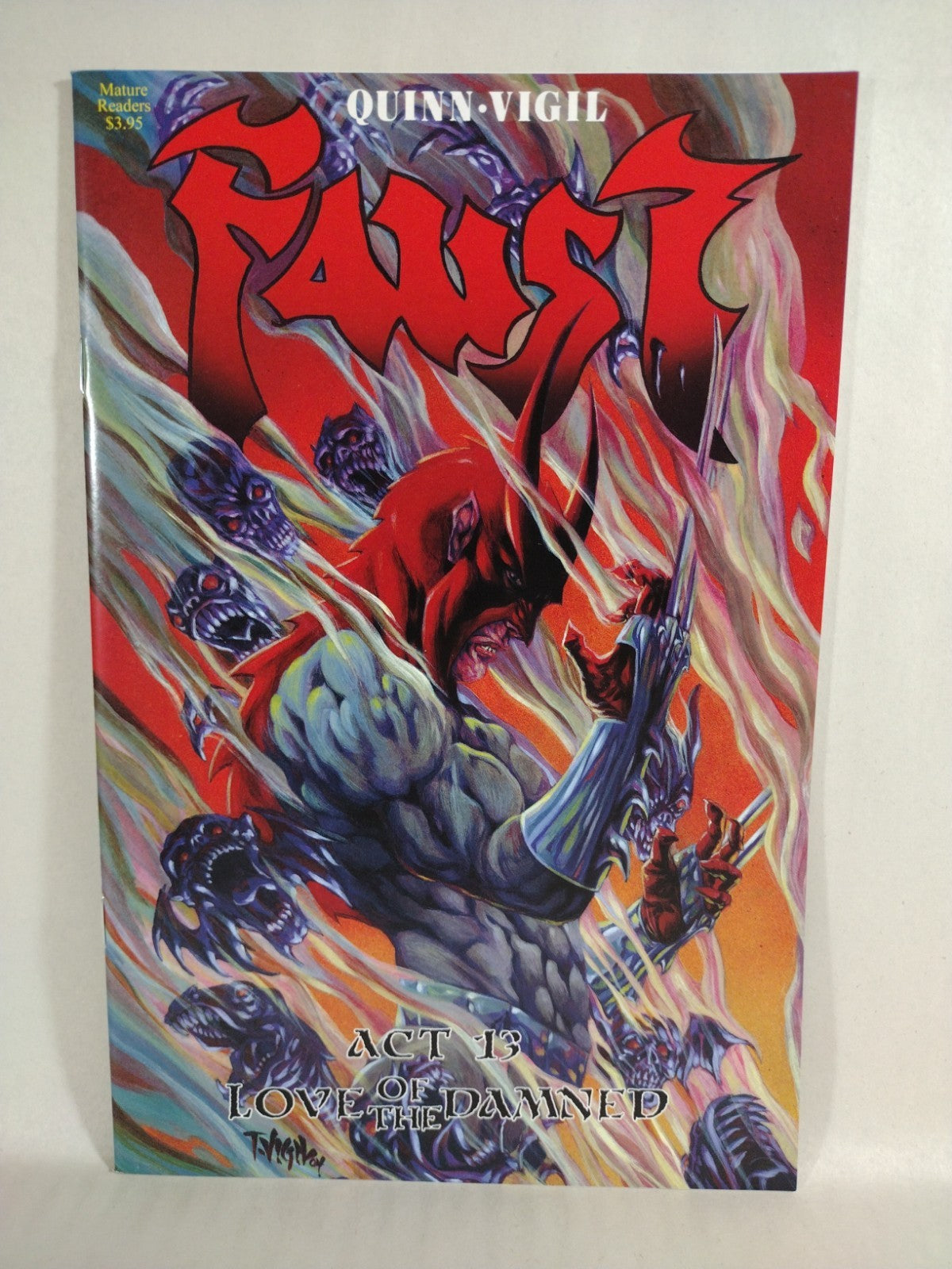 FAUST LOVE OF THE DAMNED Act 13 (2005) Rebel Comic 1st Print VF-NM