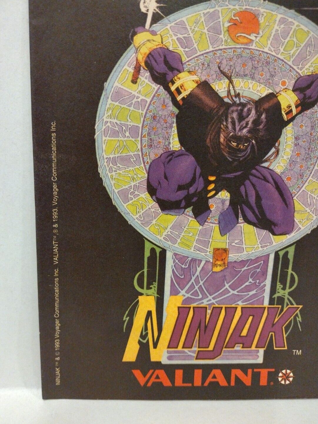 Entertainment This Month (ETM) 49 November 1993 Ninjak Cover Mailer Catalog