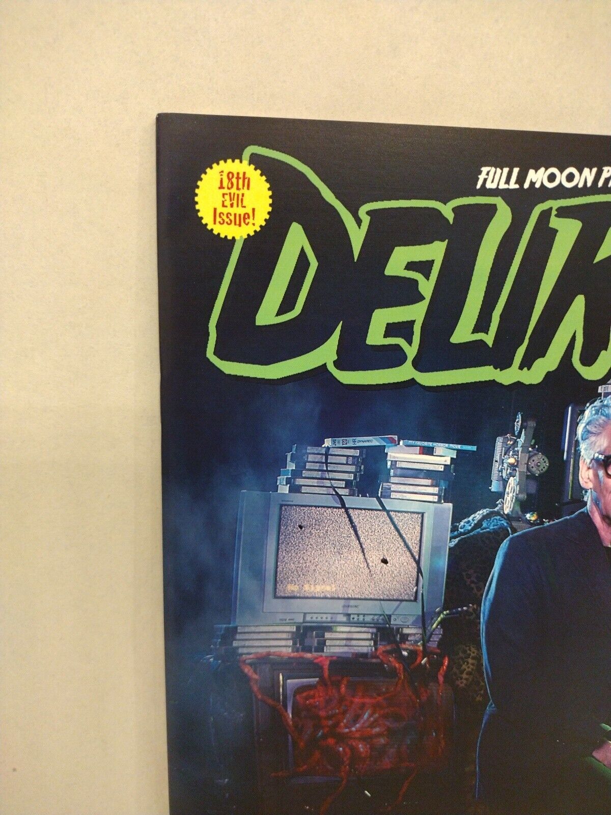 Delirium #18 (2018) Full Moon Horror Movie Magazine David Cronenberg Exclusive 