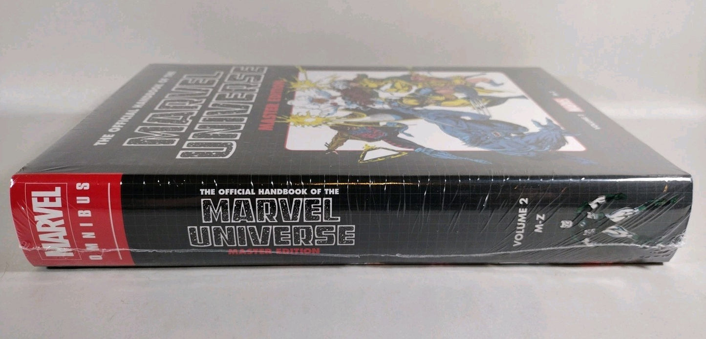Official Handbook of the Marvel Universe Master Edition Omnibus Vol 2 DM COVER