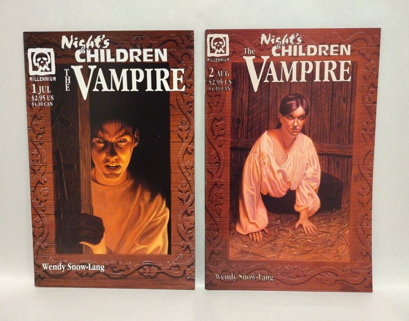 Night's Children (1994) Millennium 6 Comic Lot Ripper Vampire Red Trails West