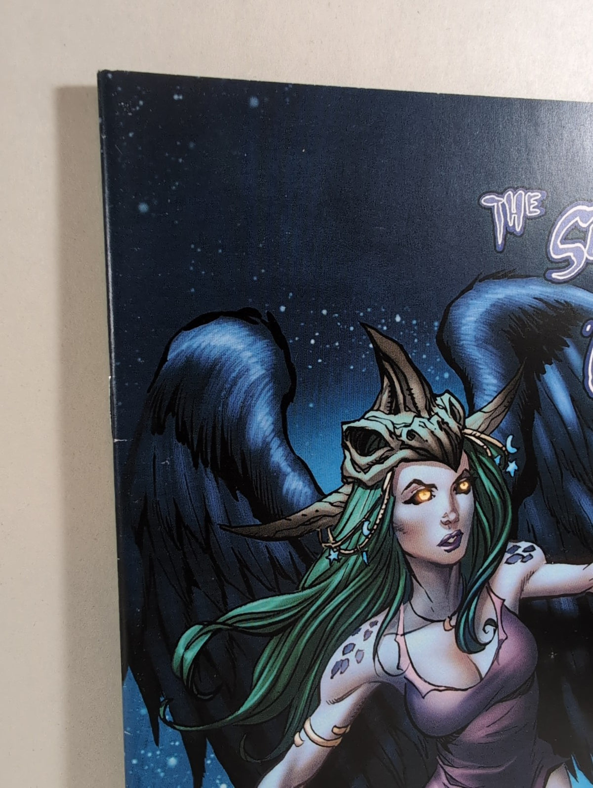 Secret Life Of Crows: Feather Into Flame (2014) Elysium Comic Signed 3X VF