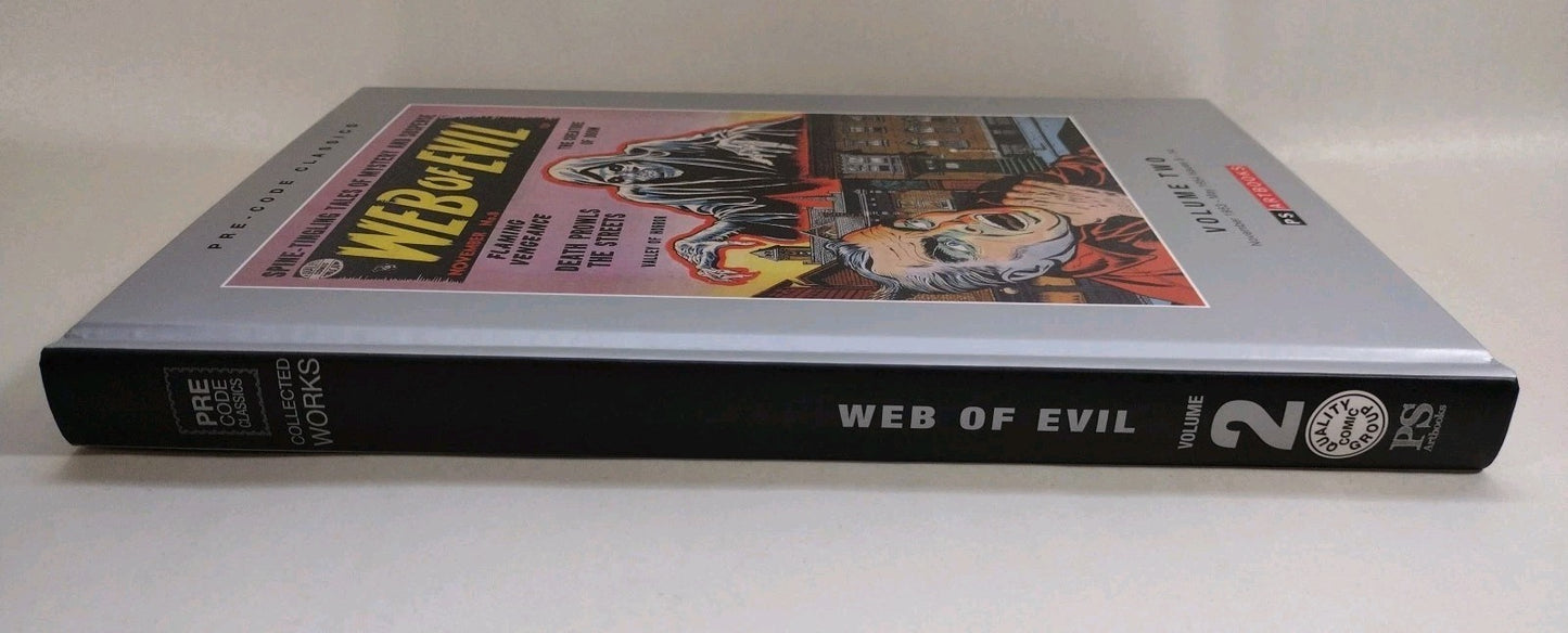 Web Of Evil Vol 2 PS Artbooks (2015) HC #8-14 Pre Code Horror Classics NEW