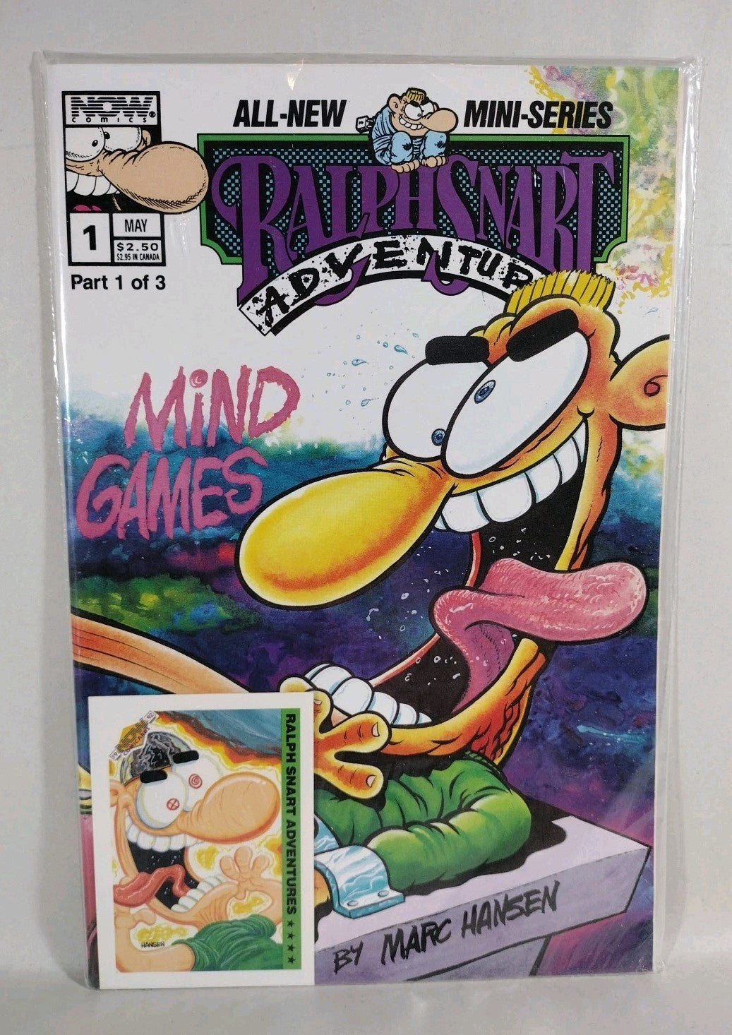 Ralph Snart Adventures Mind Games (1994) Complete Comic Mini-Series #1 2 3 DM