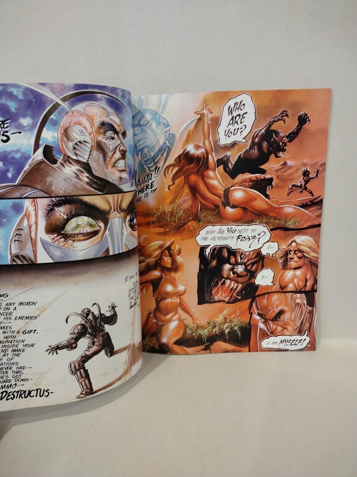 FRANK FRAZETTA Fantasy Illustrated 1 (1998) Comic Magazine Cover A Special Ed