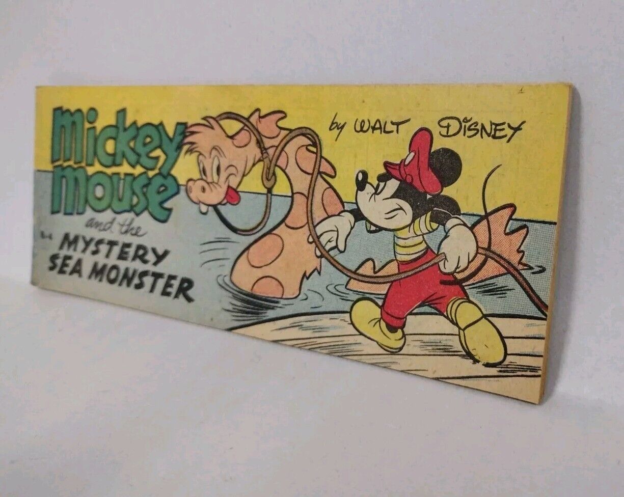 Mickey and the Mystery Sea Monster #B-4 (1950) Disney General Mills Mini Comic