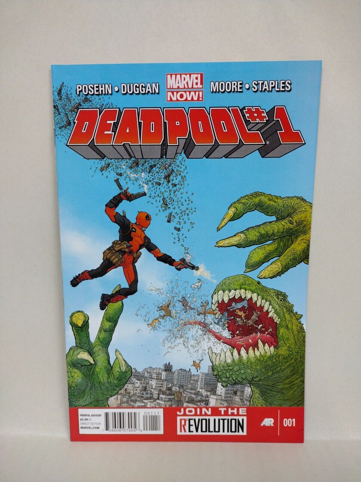 Deadpool (2013) Marvel Comic #1 2 3 Duggan Posehn Tony Moore VF-NM